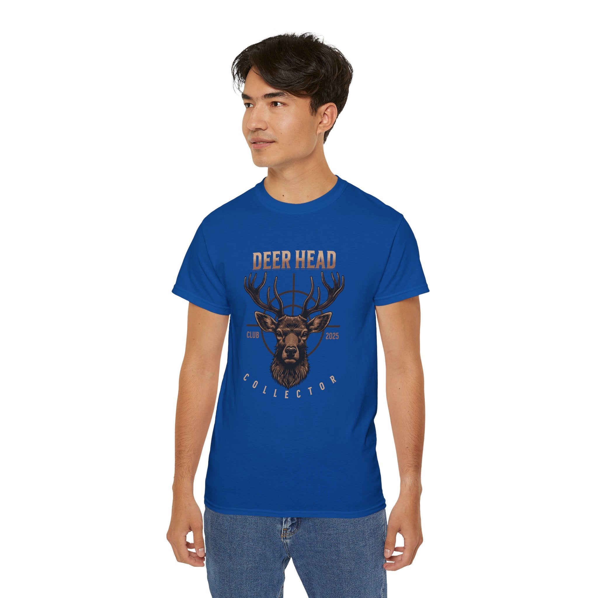 Deer Head Collector Cotton Hunting Tee
