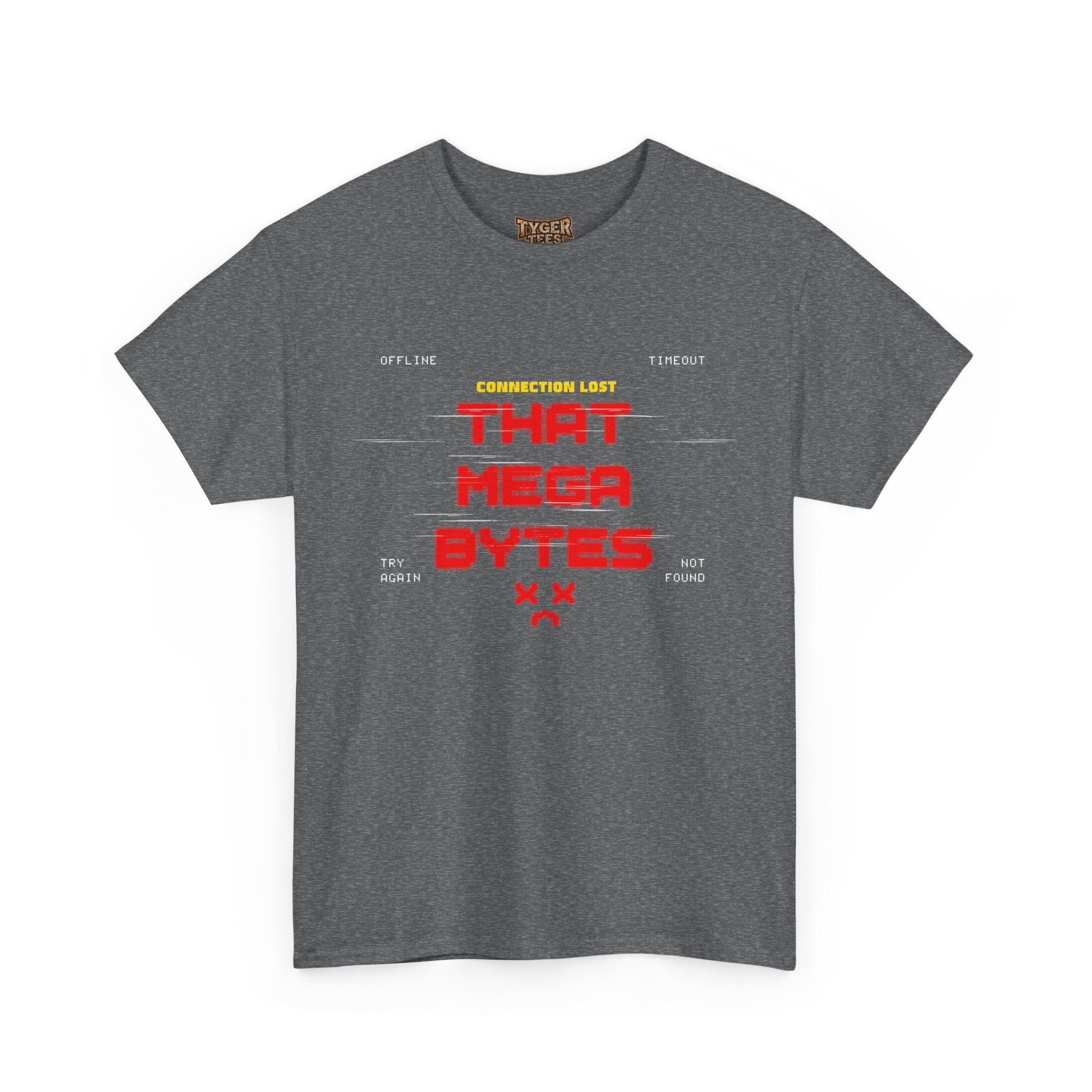 That Mega Bytes | Retro Glitch Gaming T-Shirt for Gamers & Coders