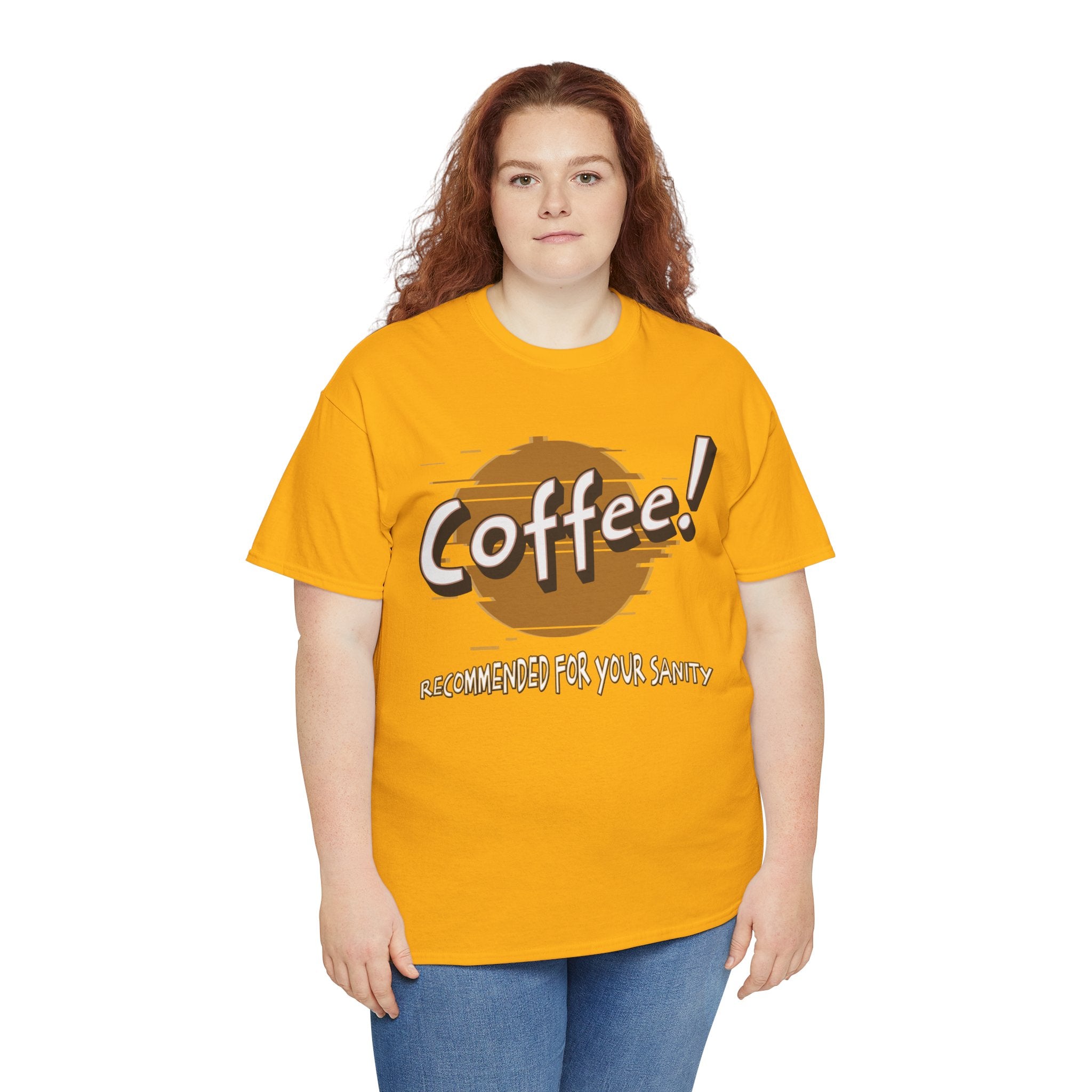 Coffee! Recommended For Your Sanity – Funny Coffee Lover T-Shirt