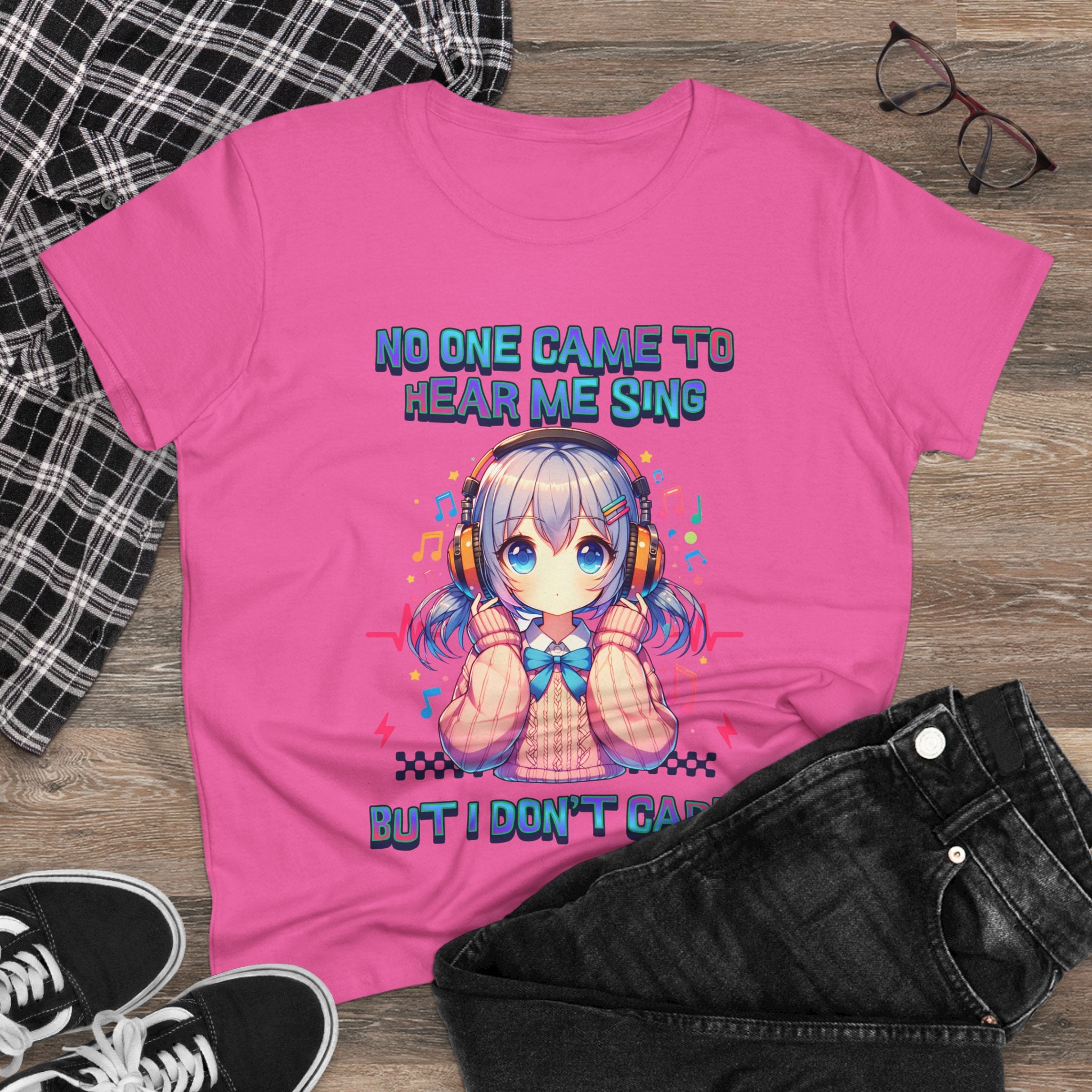 Cute Graphic Tee for Music Lovers