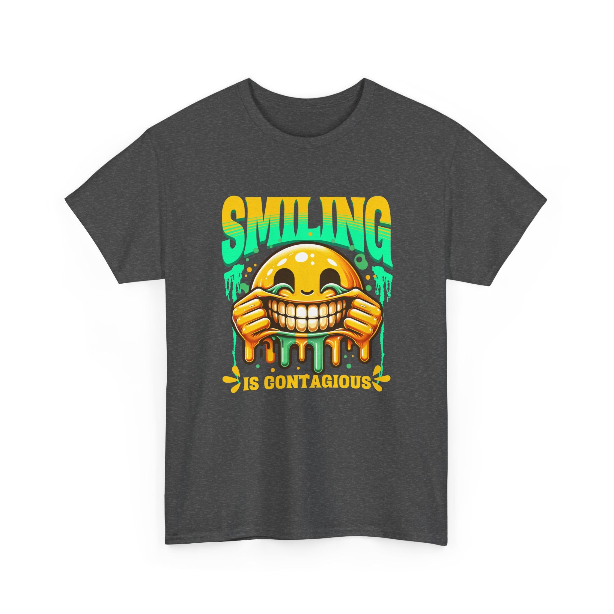Smiling Is Contagious – Happy Smiley Face T-Shirt