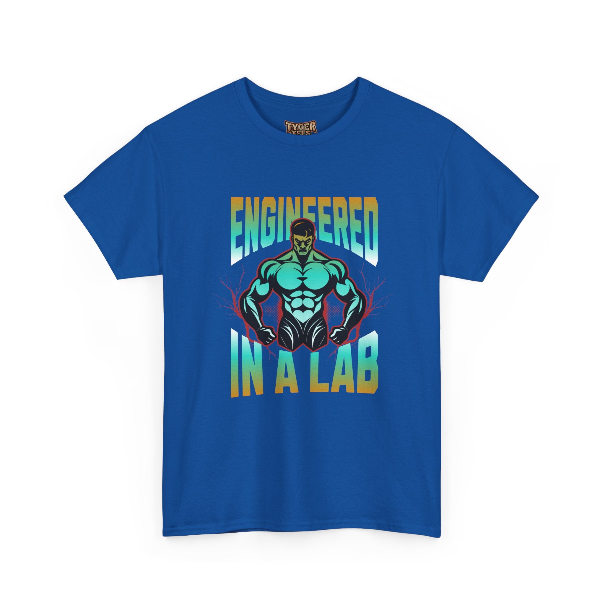 Engineered in a Lab T-Shirt — Muscle Science Gym Tee