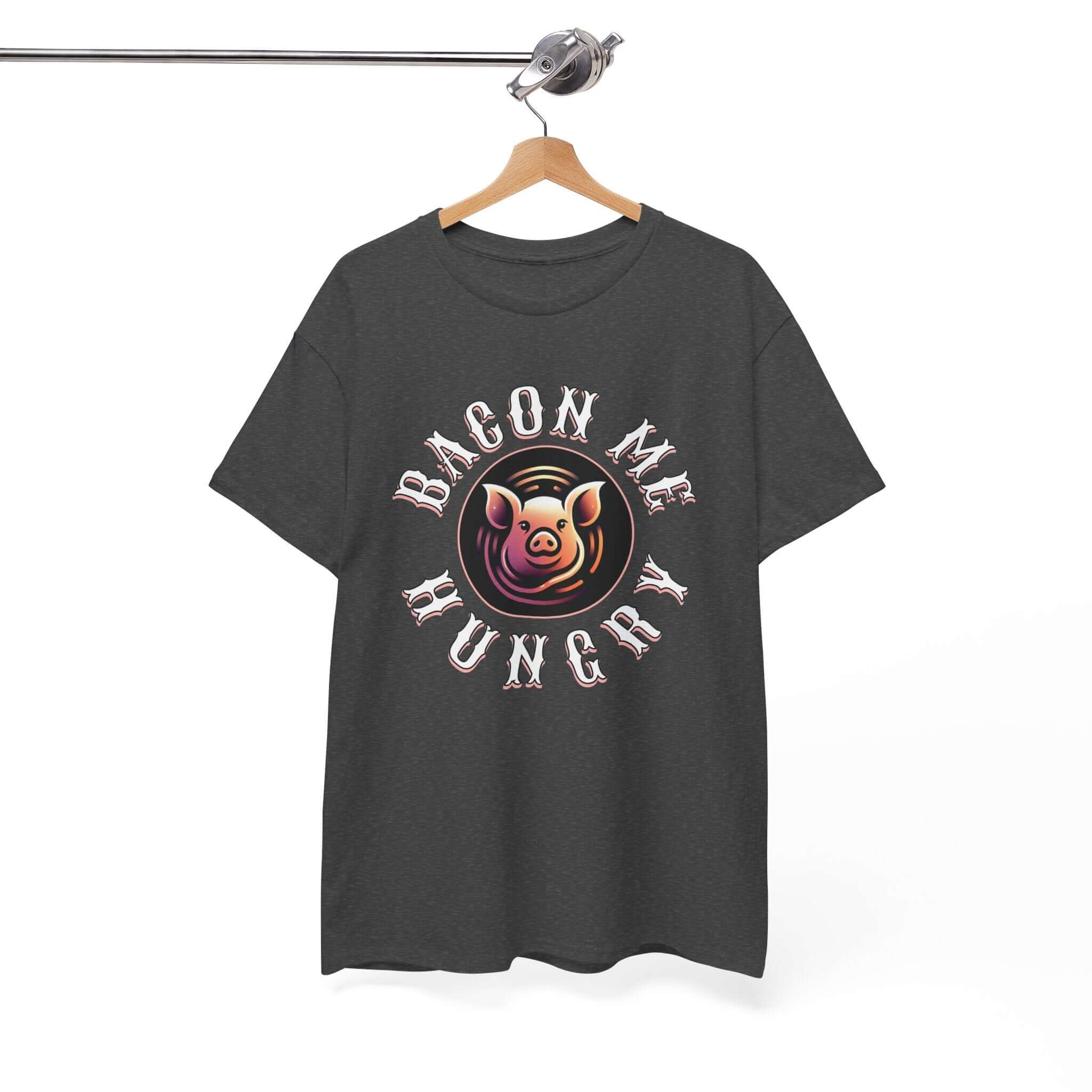 Bacon Me Hungry T-Shirt | Funny Pig Graphic Tee for Food Lovers