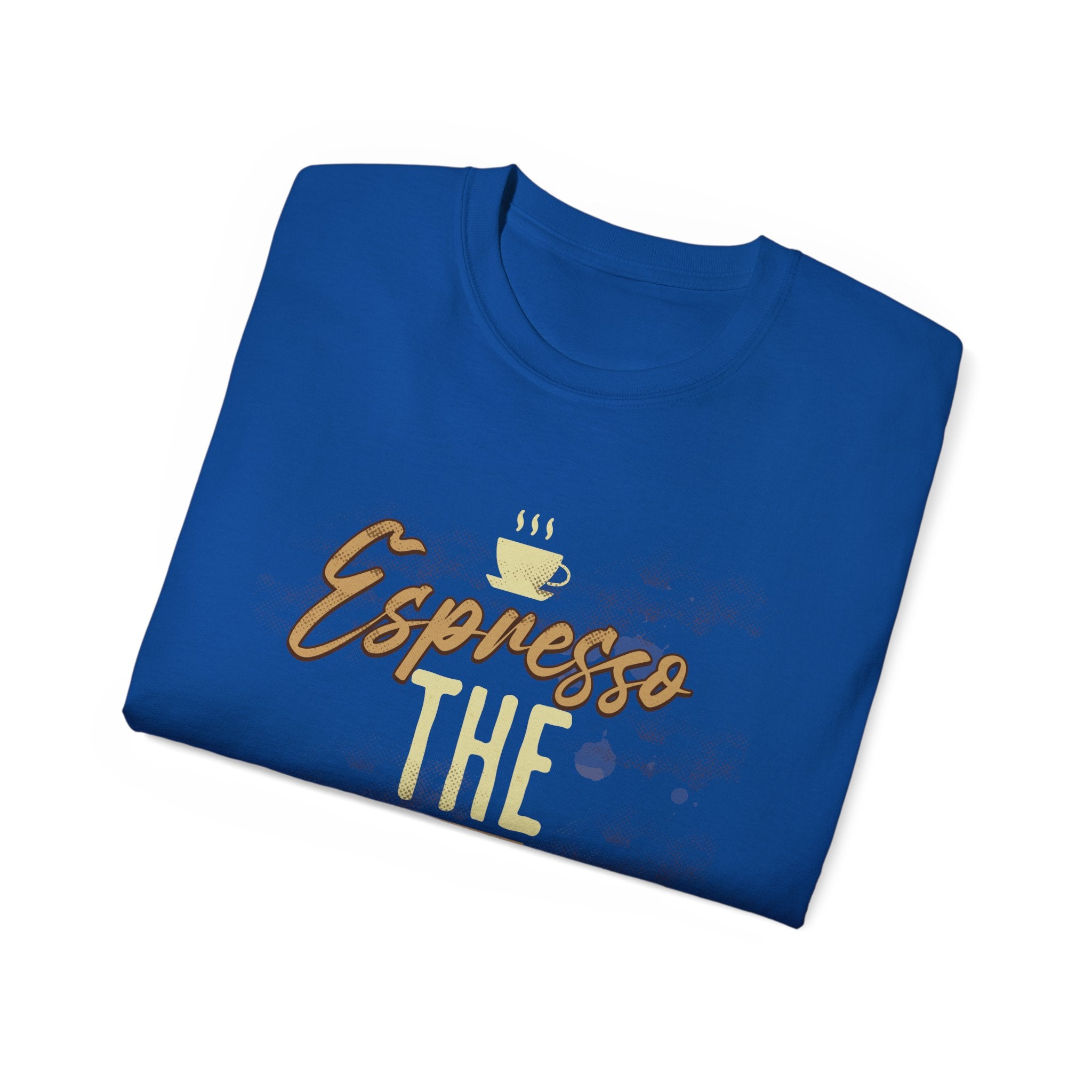 Espresso the Extra Kick in Life Unisex Coffee Tee