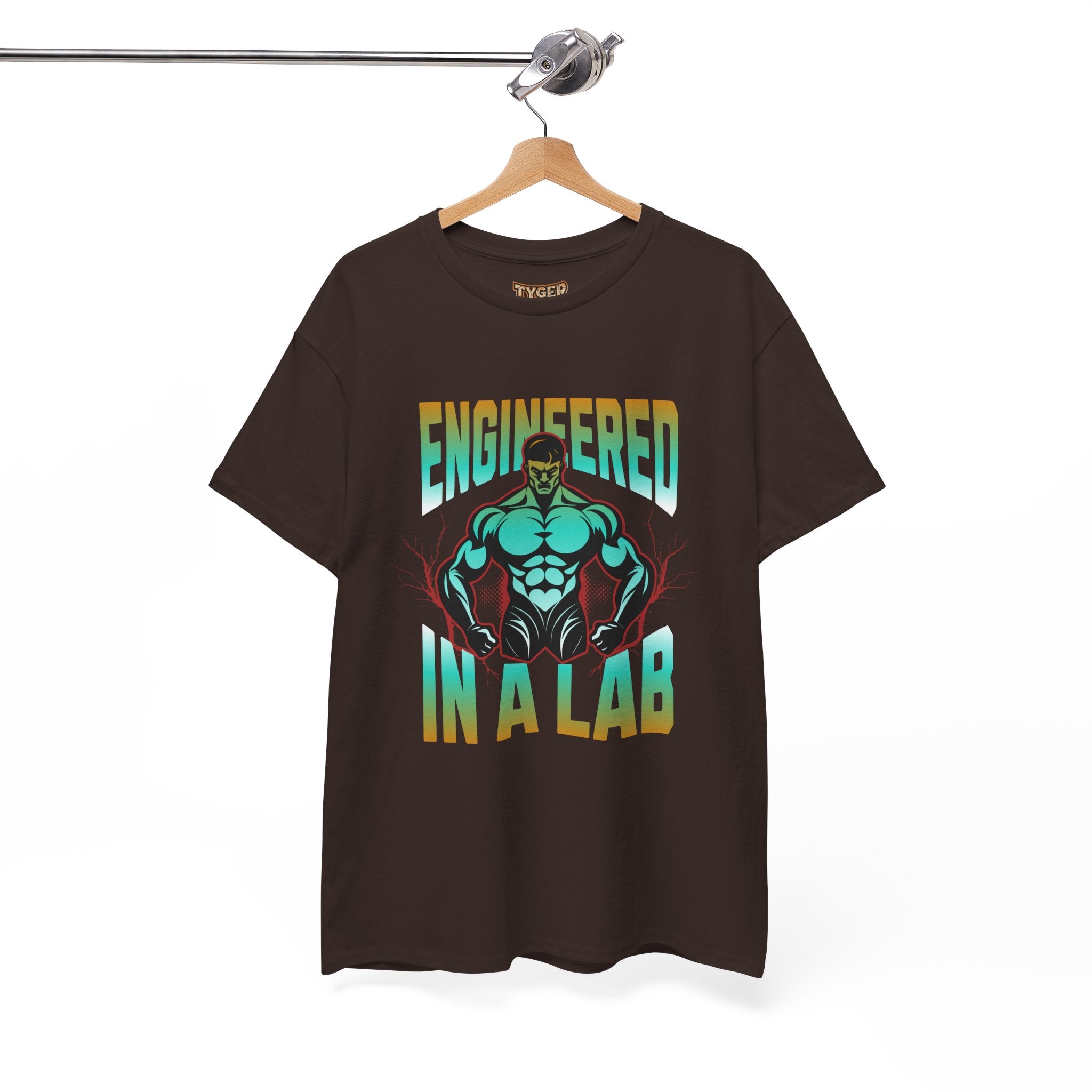 Engineered in a Lab T-Shirt — Muscle Science Gym Tee