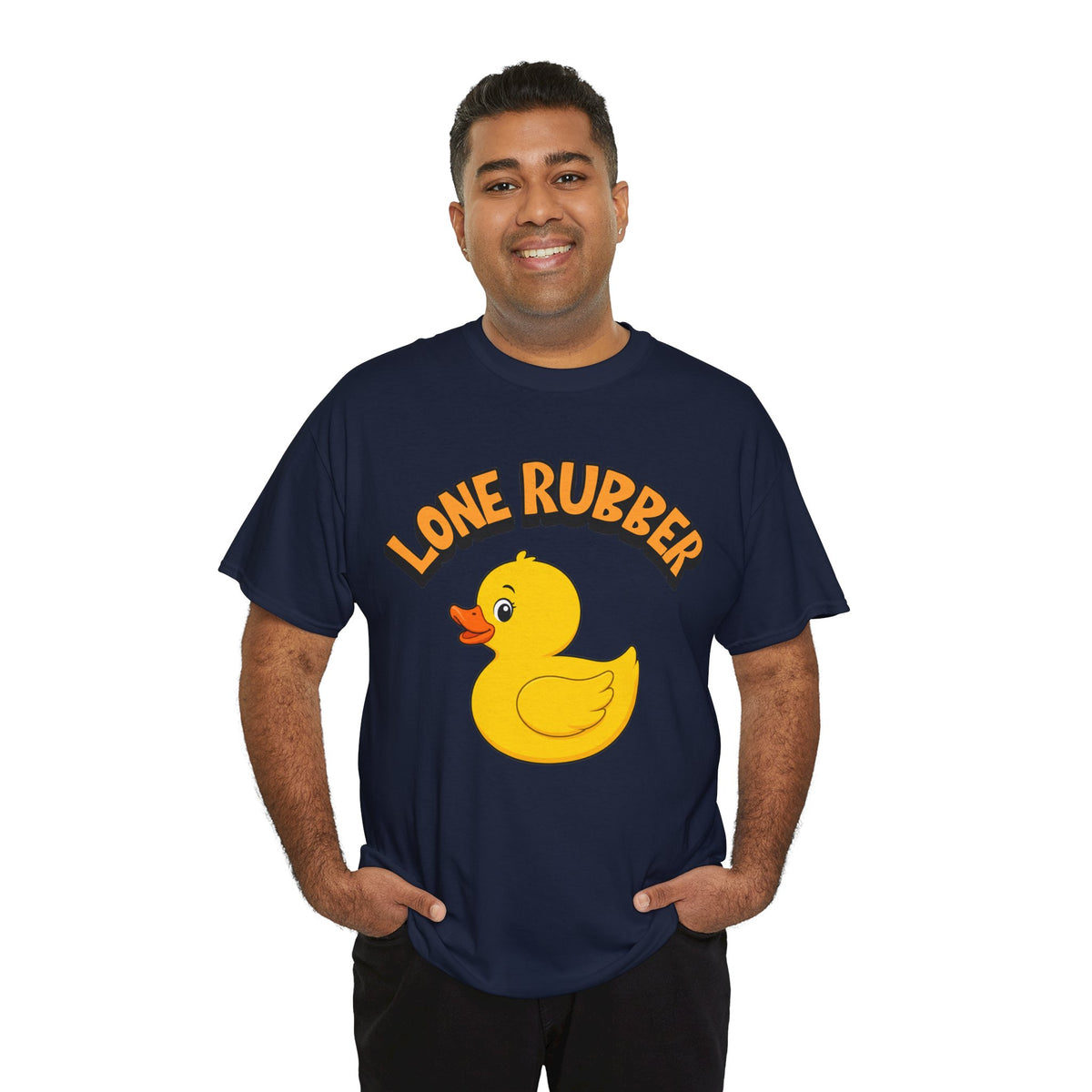 Lone Rubber Duck Tee — Funny Yellow Rubber Duck T-Shirt