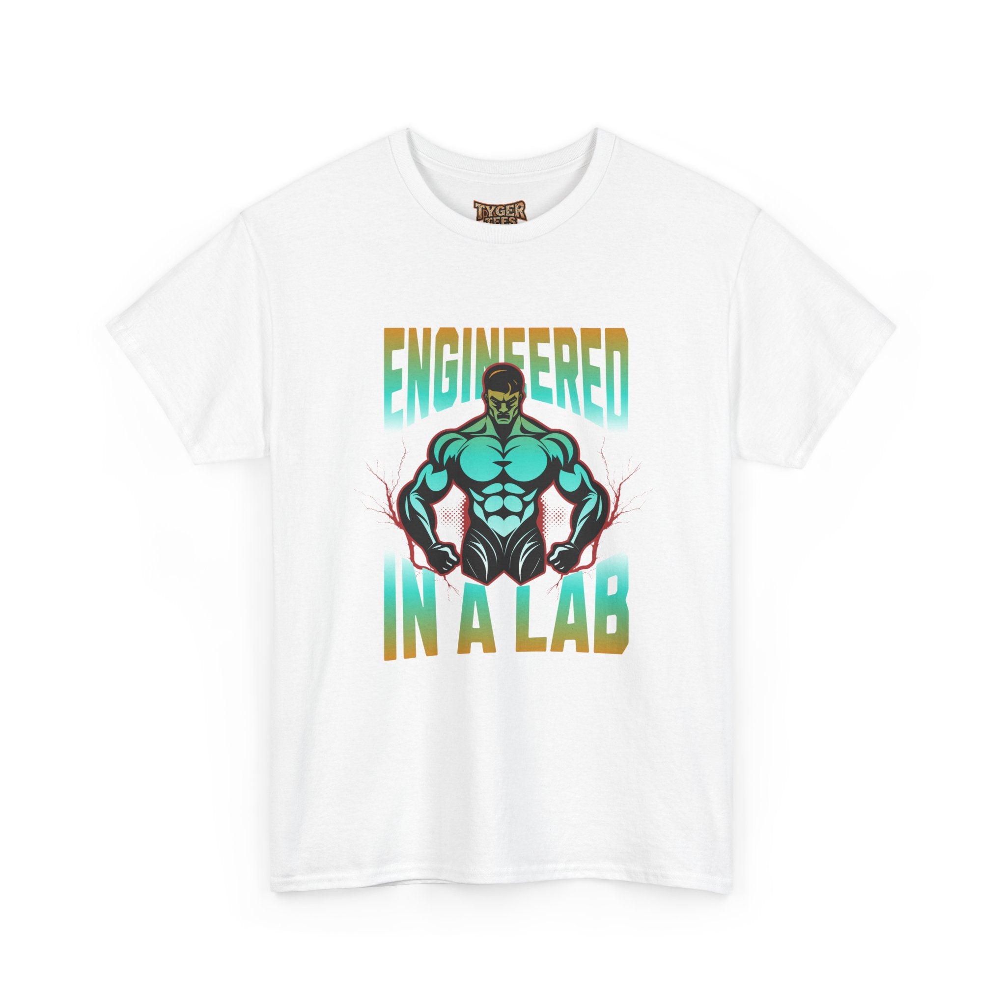 Engineered in a Lab T-Shirt — Muscle Science Gym Tee
