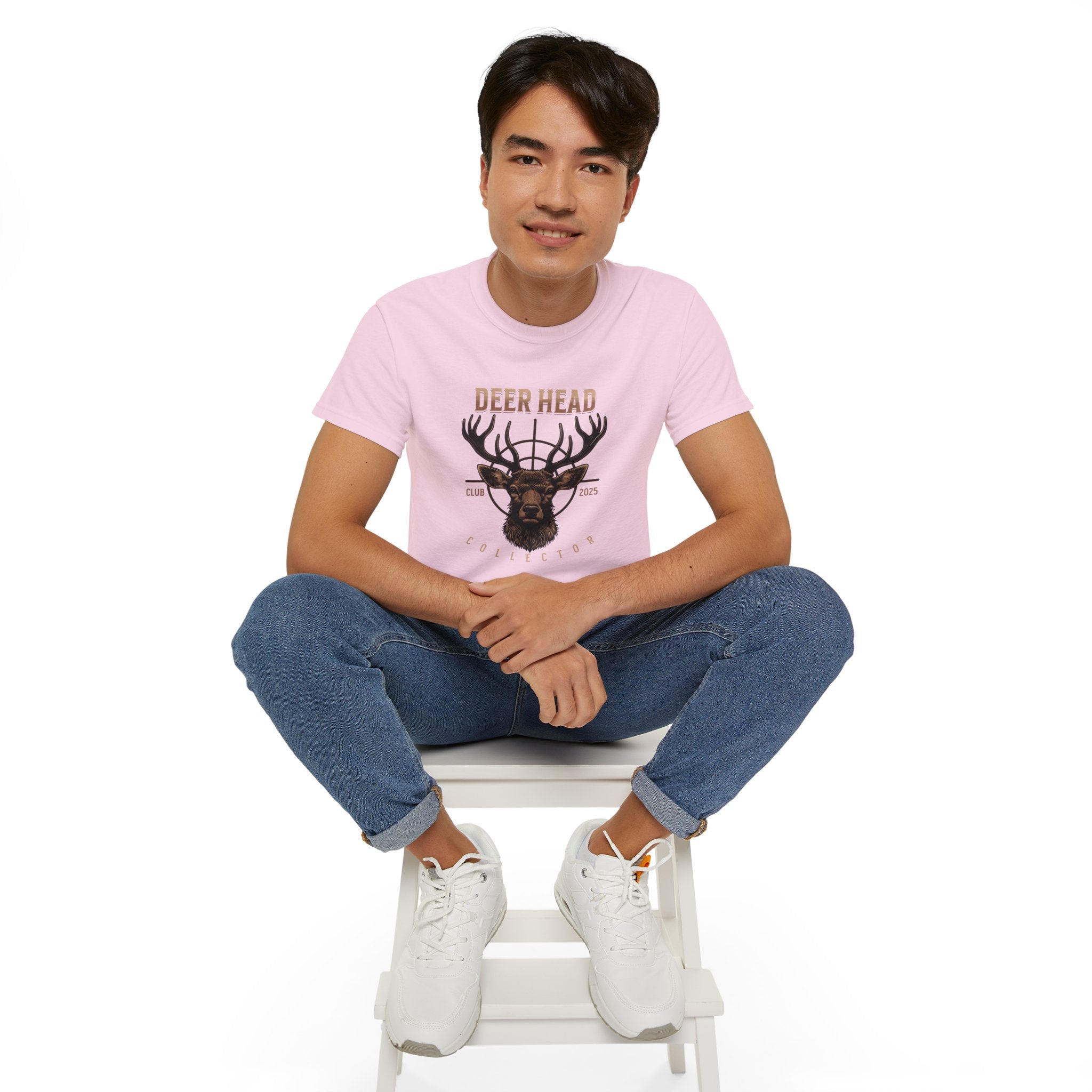 Deer Head Collector Cotton Hunting Tee
