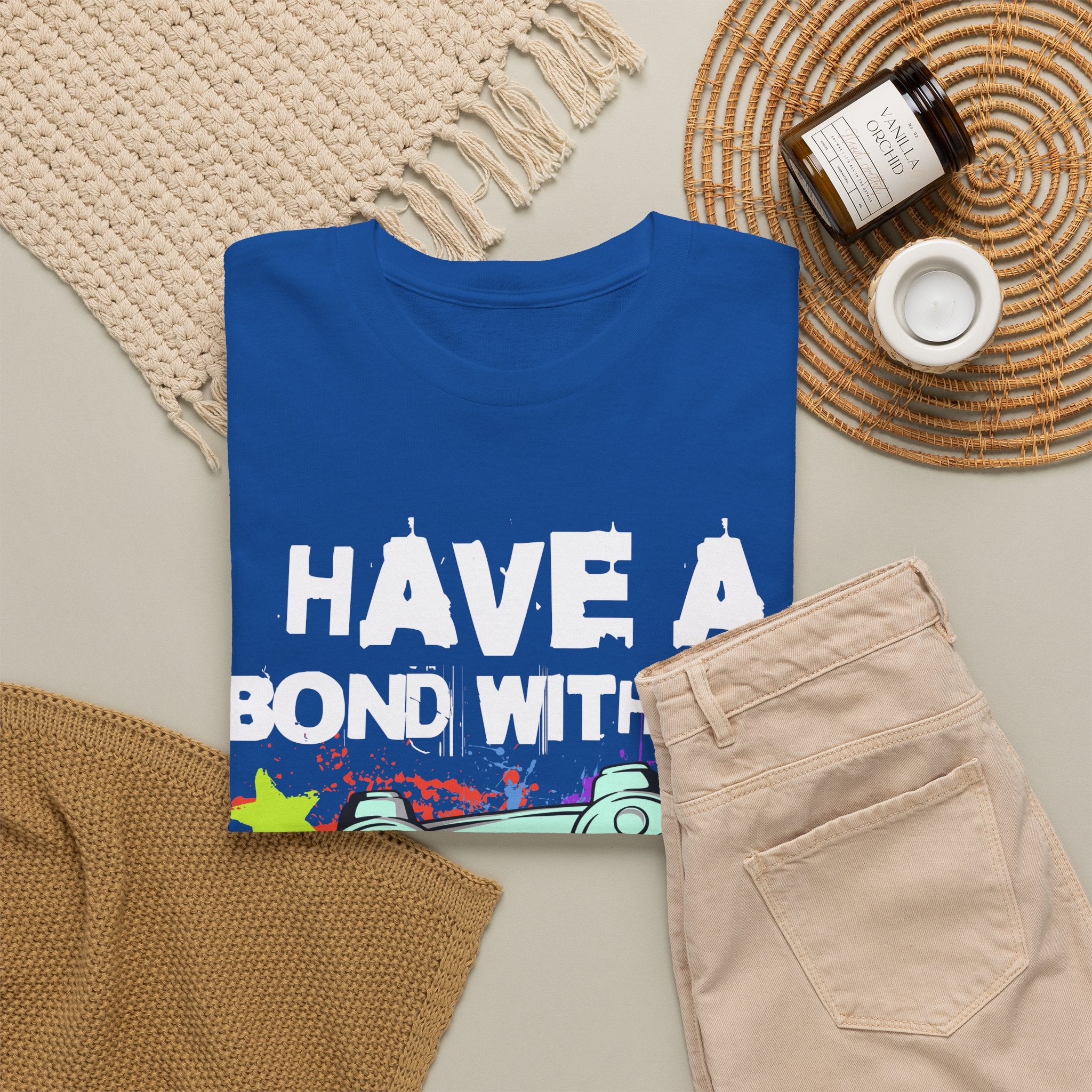 Gamer Controller Tee — "Have a Bond With My Controller" Graphic Shirt