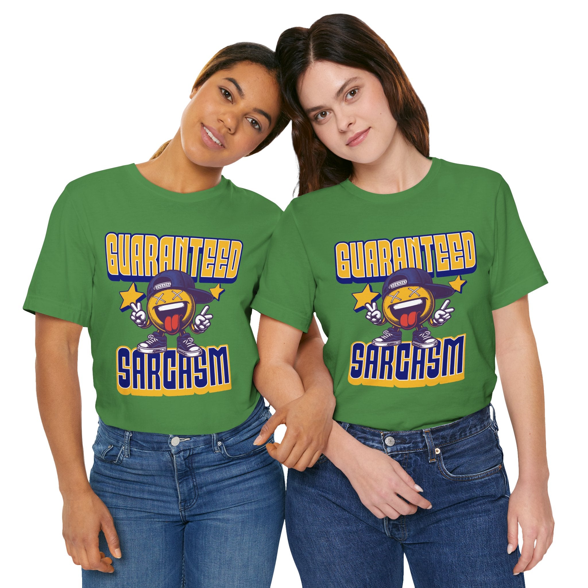 Guaranteed Sarcasm – Funny Smiley Face T-Shirt