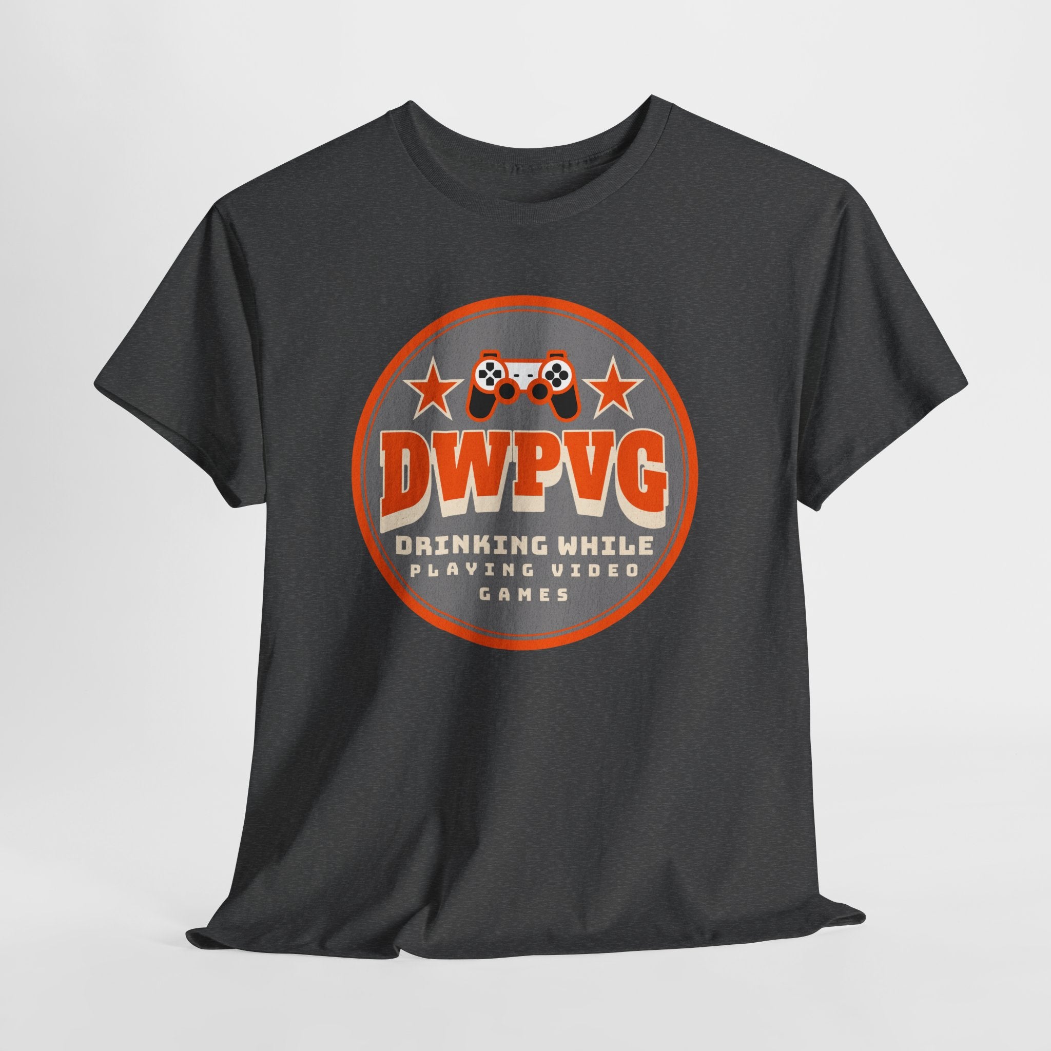 DWPVG "Drinking While Playing Video Games" Graphic Tee — Gamer Party T-Shirt