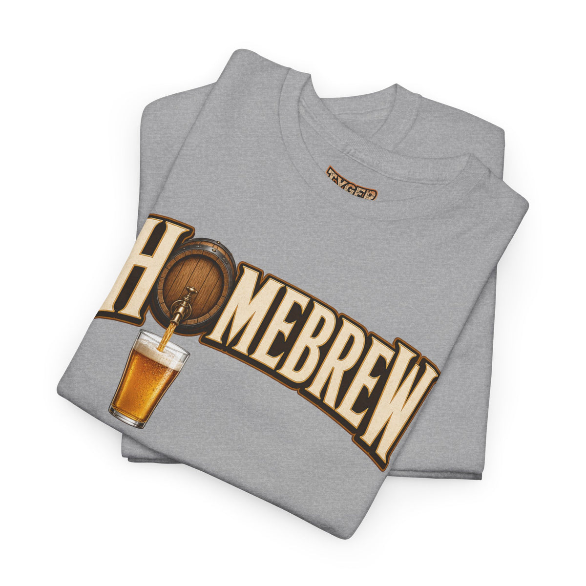 Homebrew Beer T-Shirt — Craft Beer Brewing Logo Tee