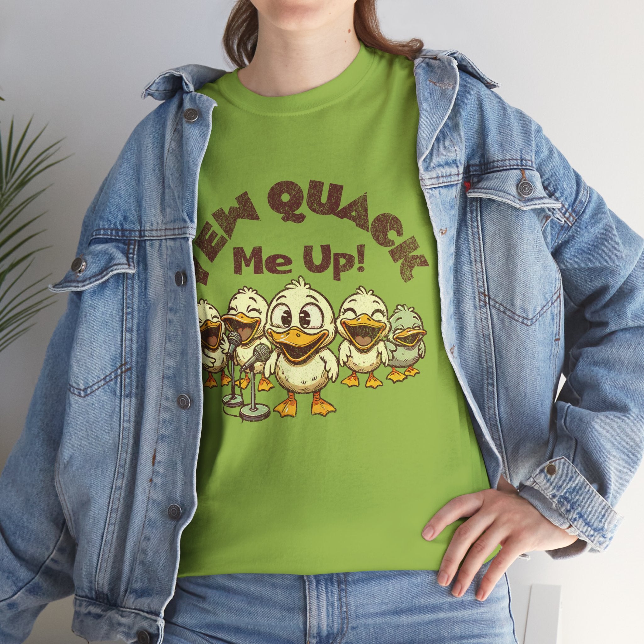 Yew Quack Me Up - Funny Duck Tee