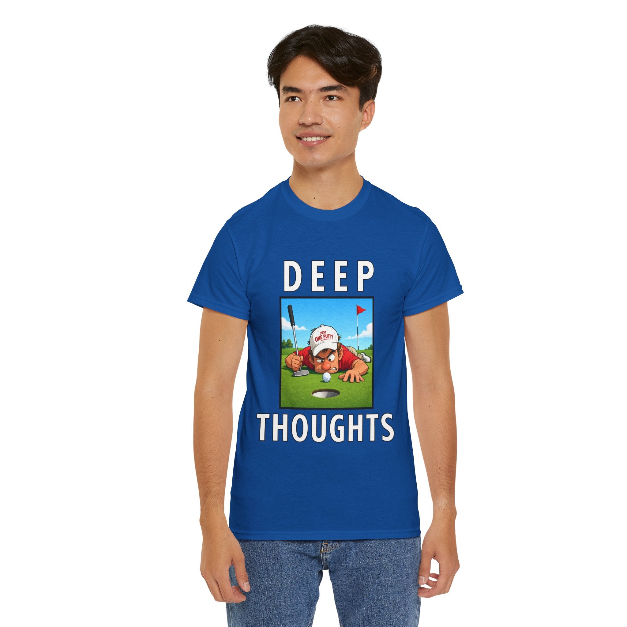 Deep Thoughts Tee - Funny Golf T-Shirt