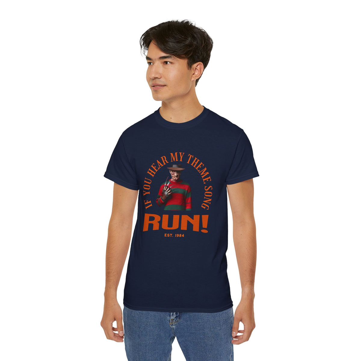 Freddy Theme Song Run - Horror Tee