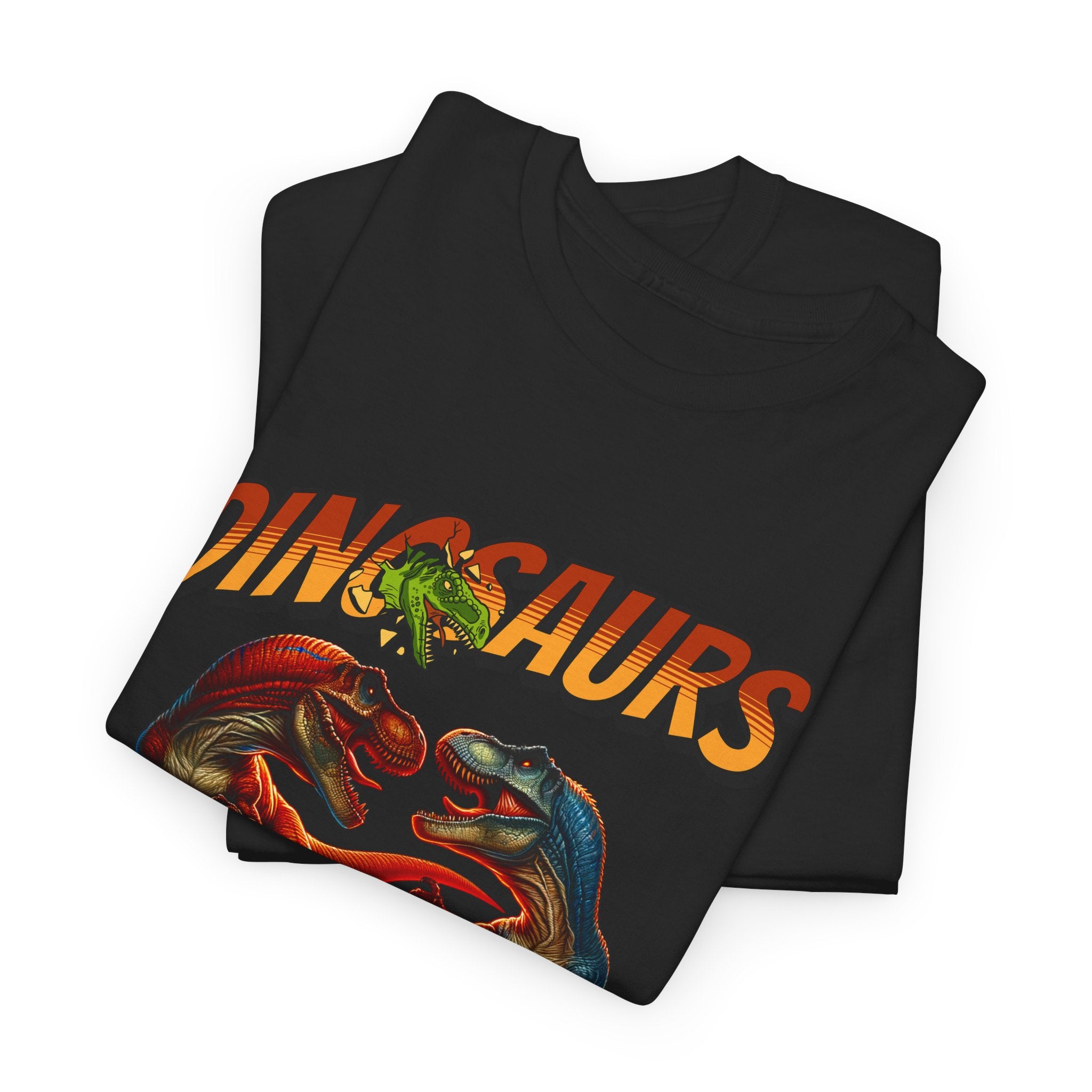 Dinosaur Graphic Tee – "Dinosaurs Will Rise Again" Retro Jurassic T‑Shirt