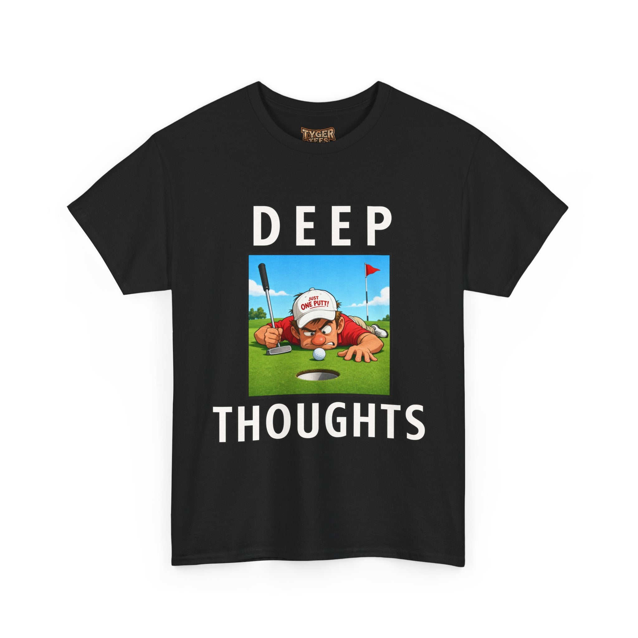Deep Thoughts Tee - Funny Golf T-Shirt