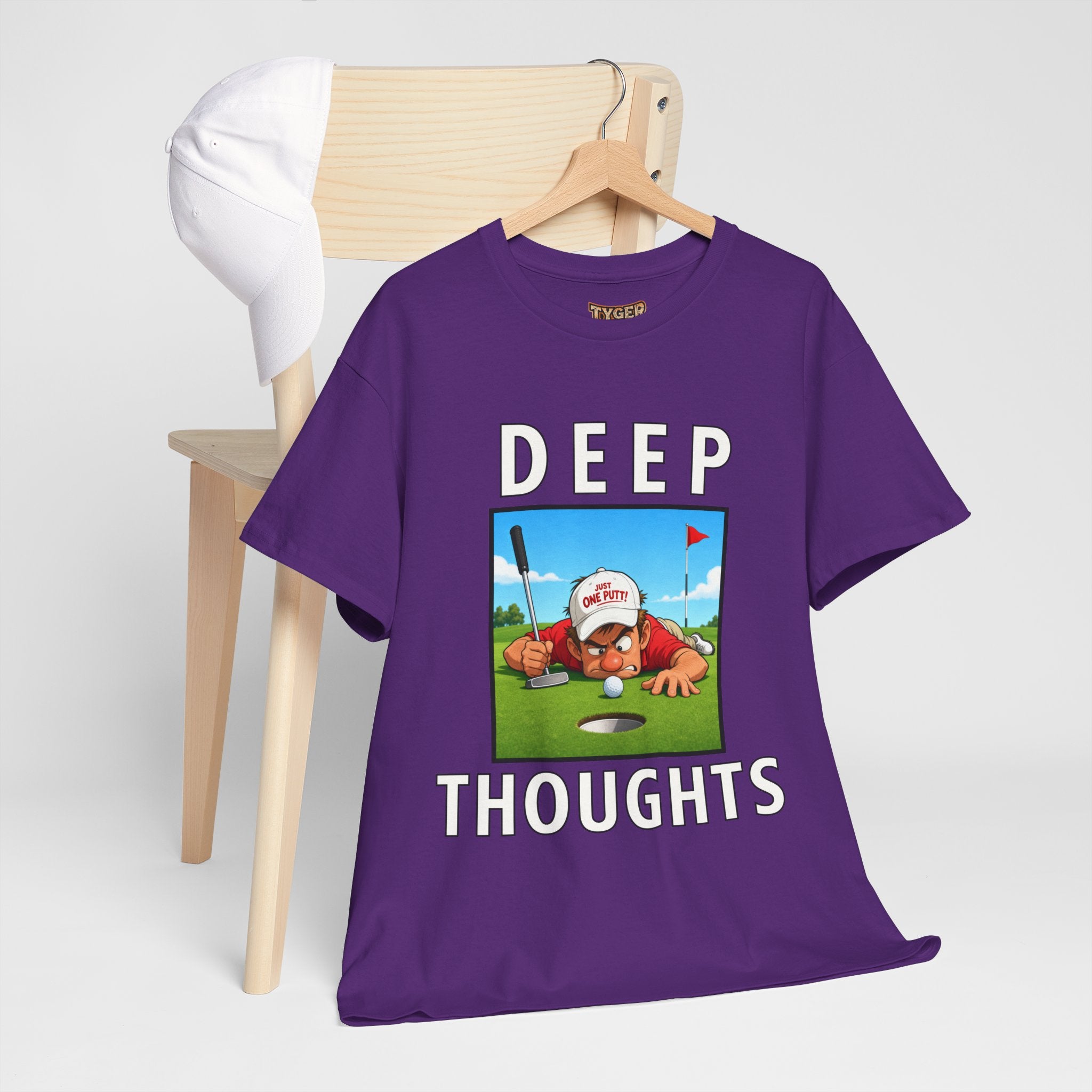 Deep Thoughts Tee - Funny Golf T-Shirt