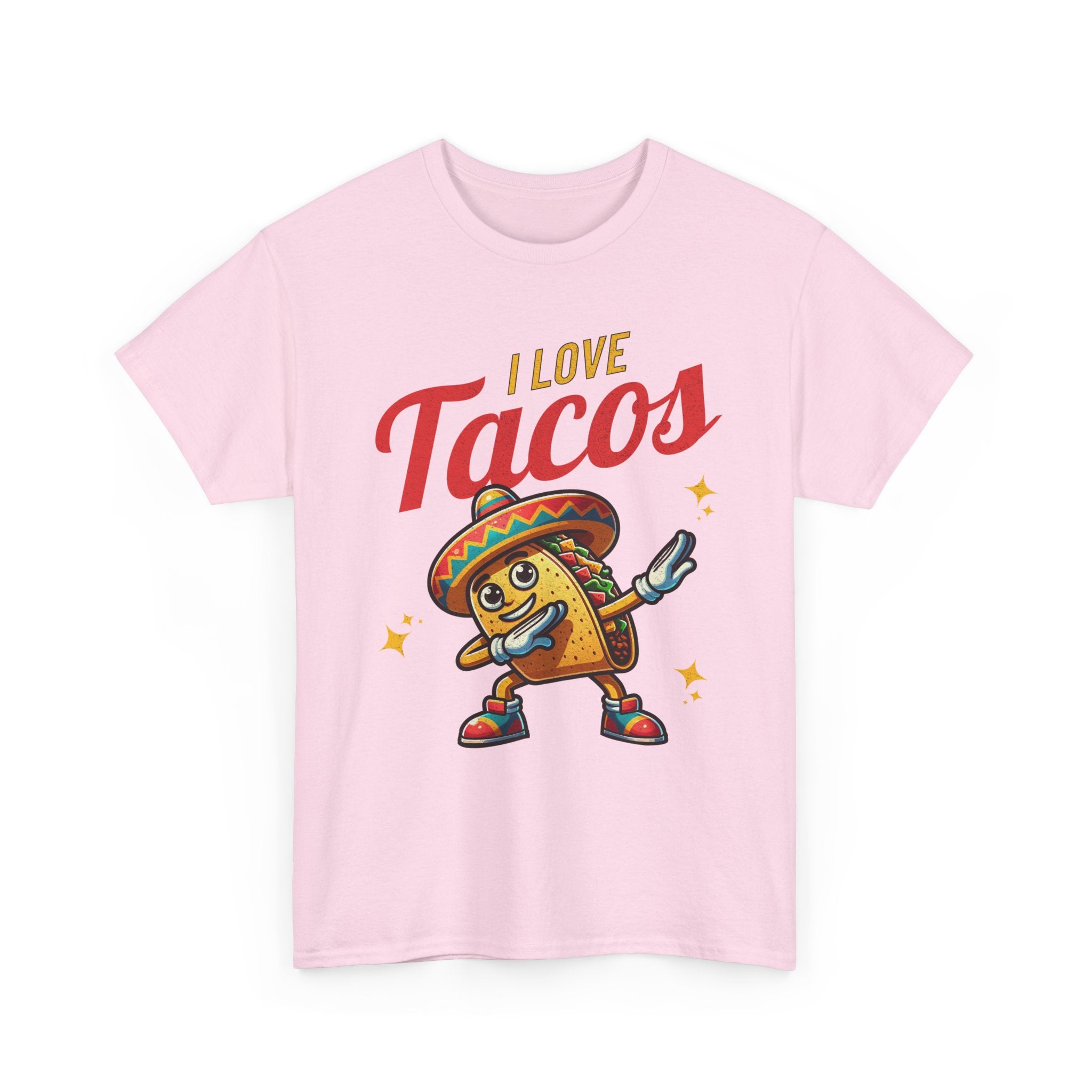 I Love Tacos Tee — Cute Dancing Taco Graphic T-Shirt