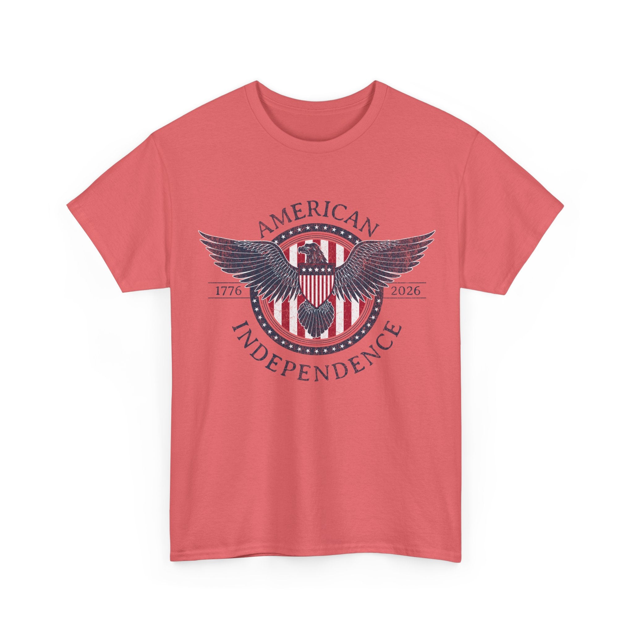 Independence Eagle Tee — American Independence 1776–2025 Vintage Flag Shirt