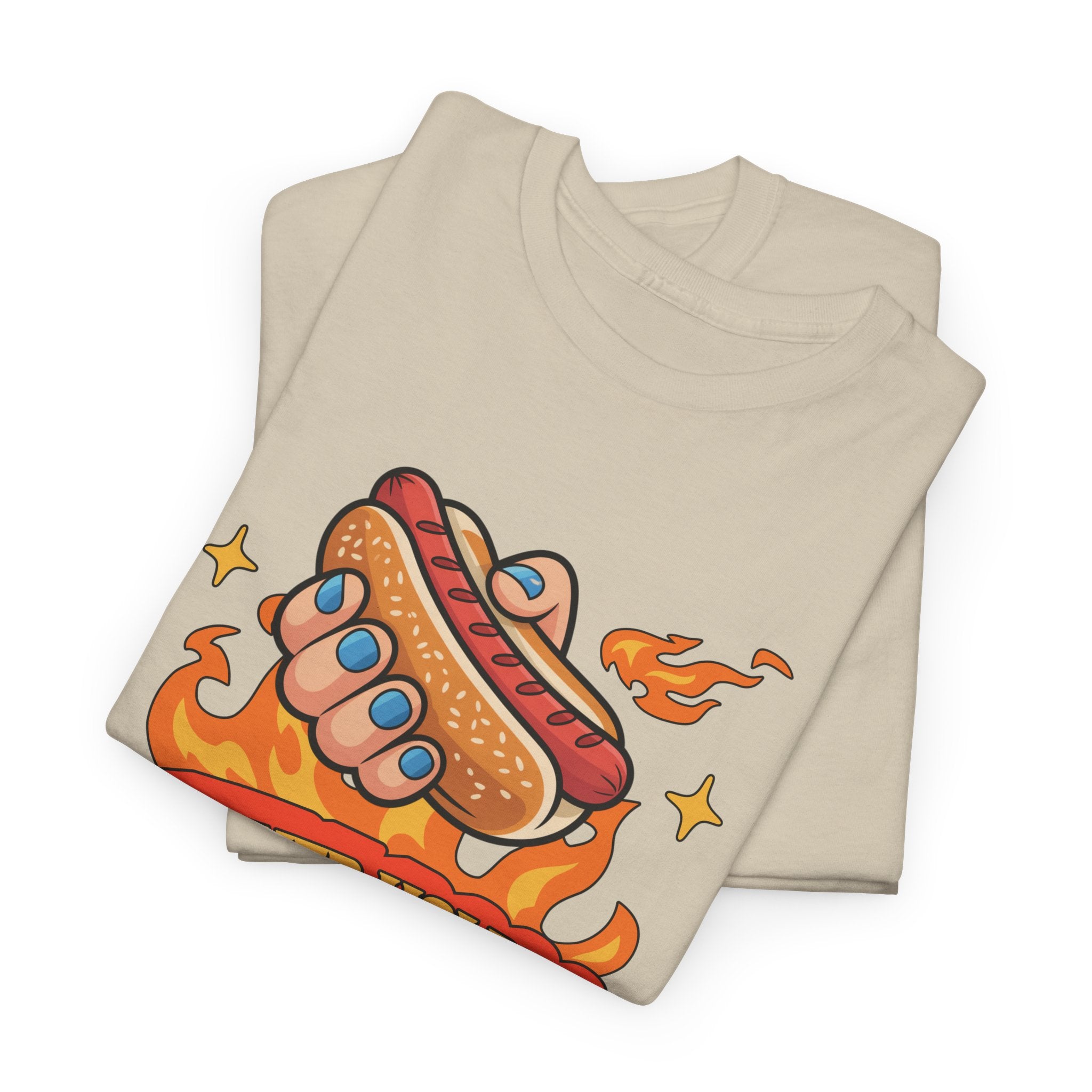 Funny Hot Dog T-Shirt — Weiner Holder Adult-Themed Tee