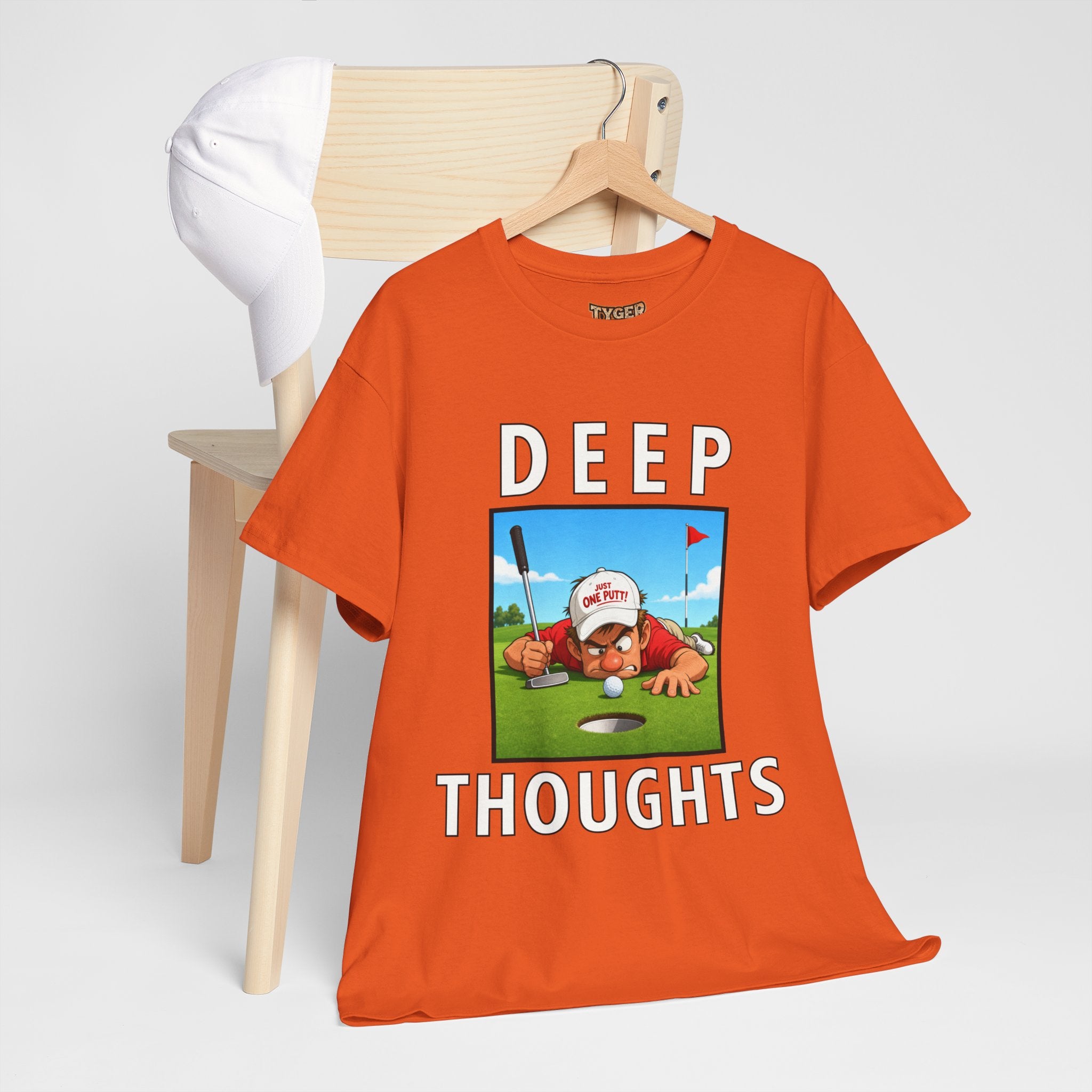Deep Thoughts Tee - Funny Golf T-Shirt