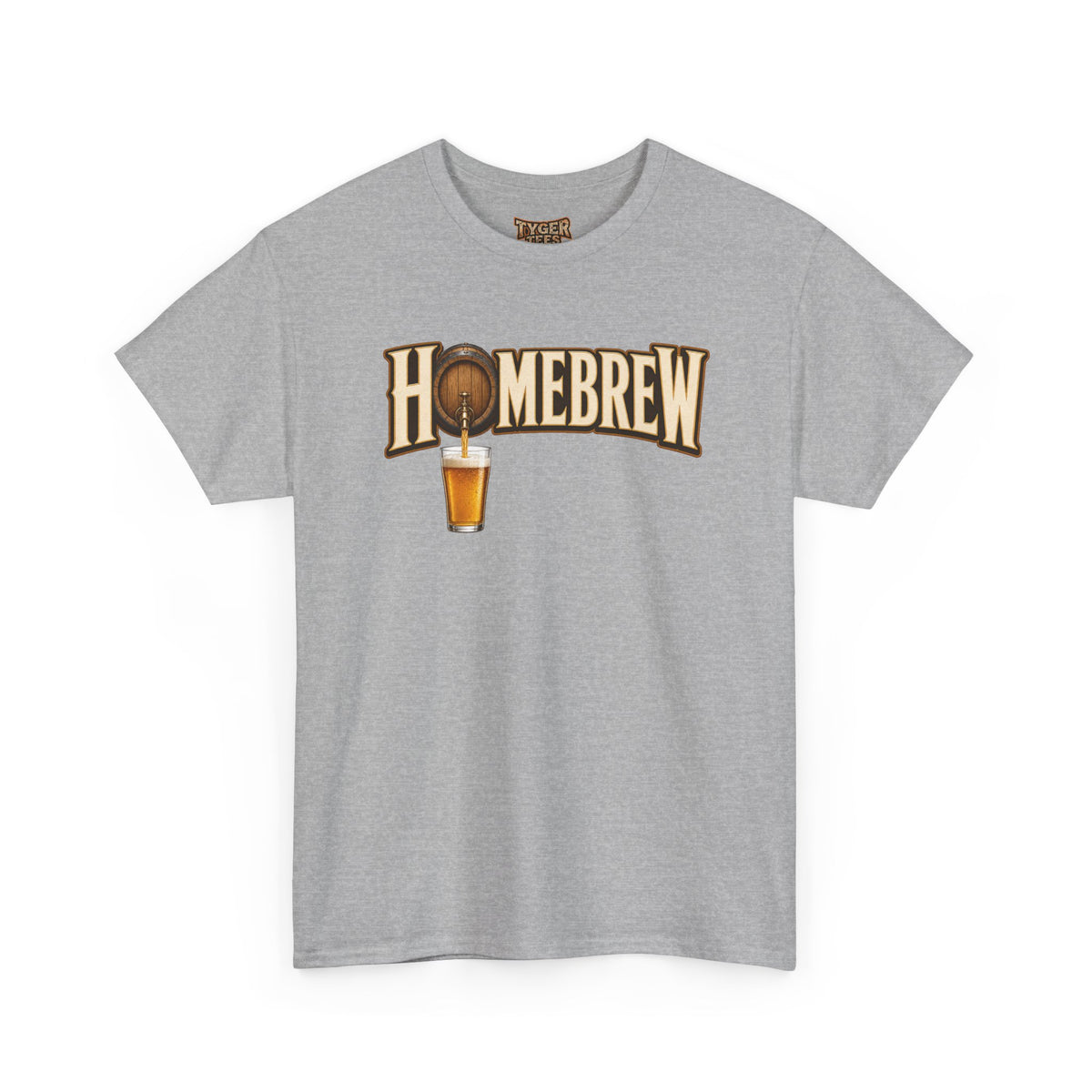Homebrew Beer T-Shirt — Craft Beer Brewing Logo Tee