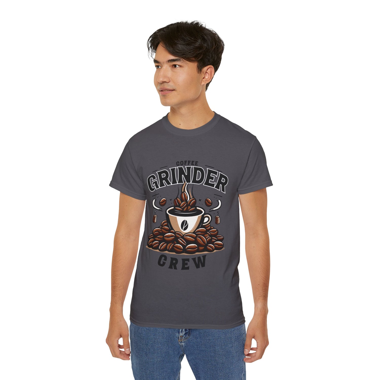 Coffee Grinder Unisex Cotton Tee