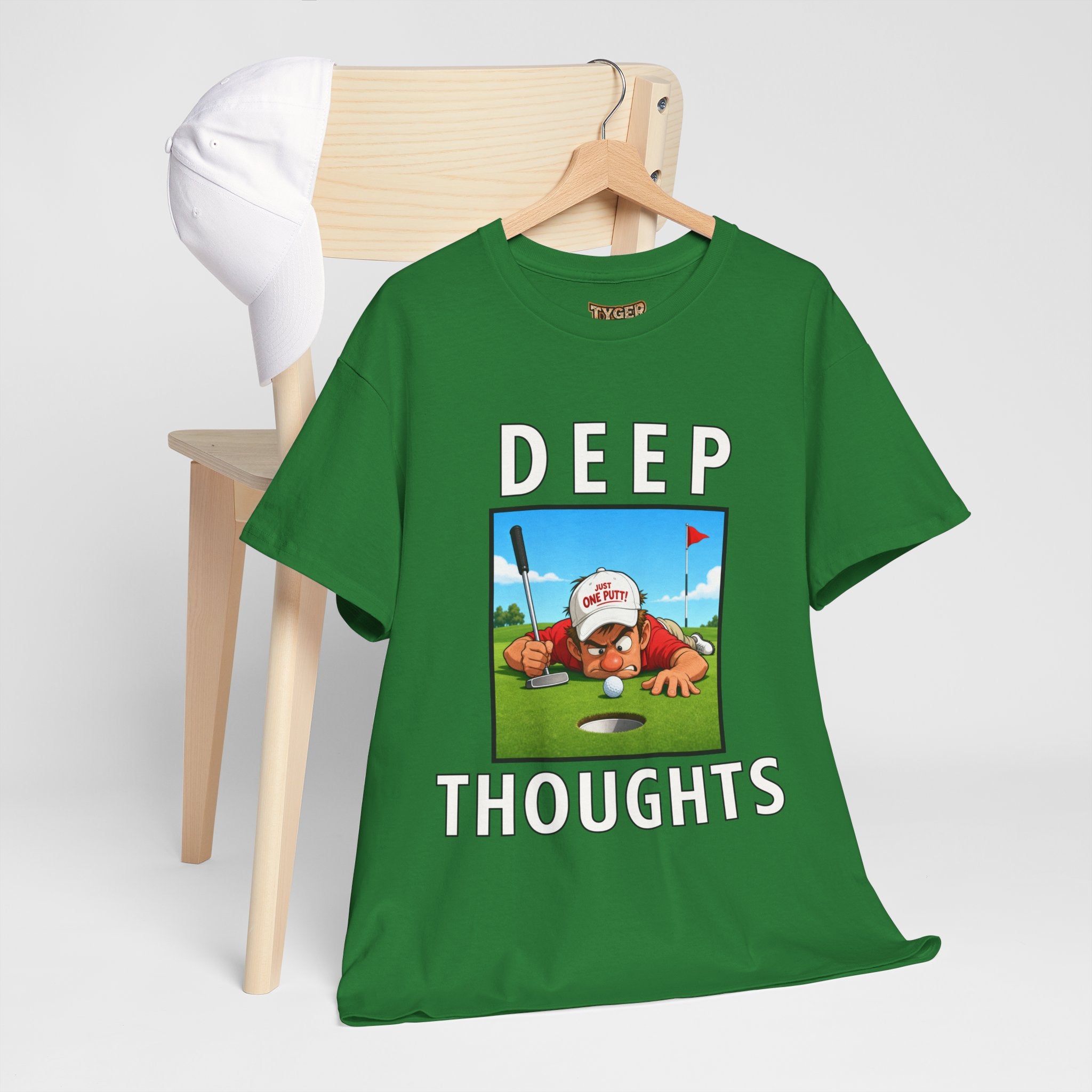 Deep Thoughts Tee - Funny Golf T-Shirt