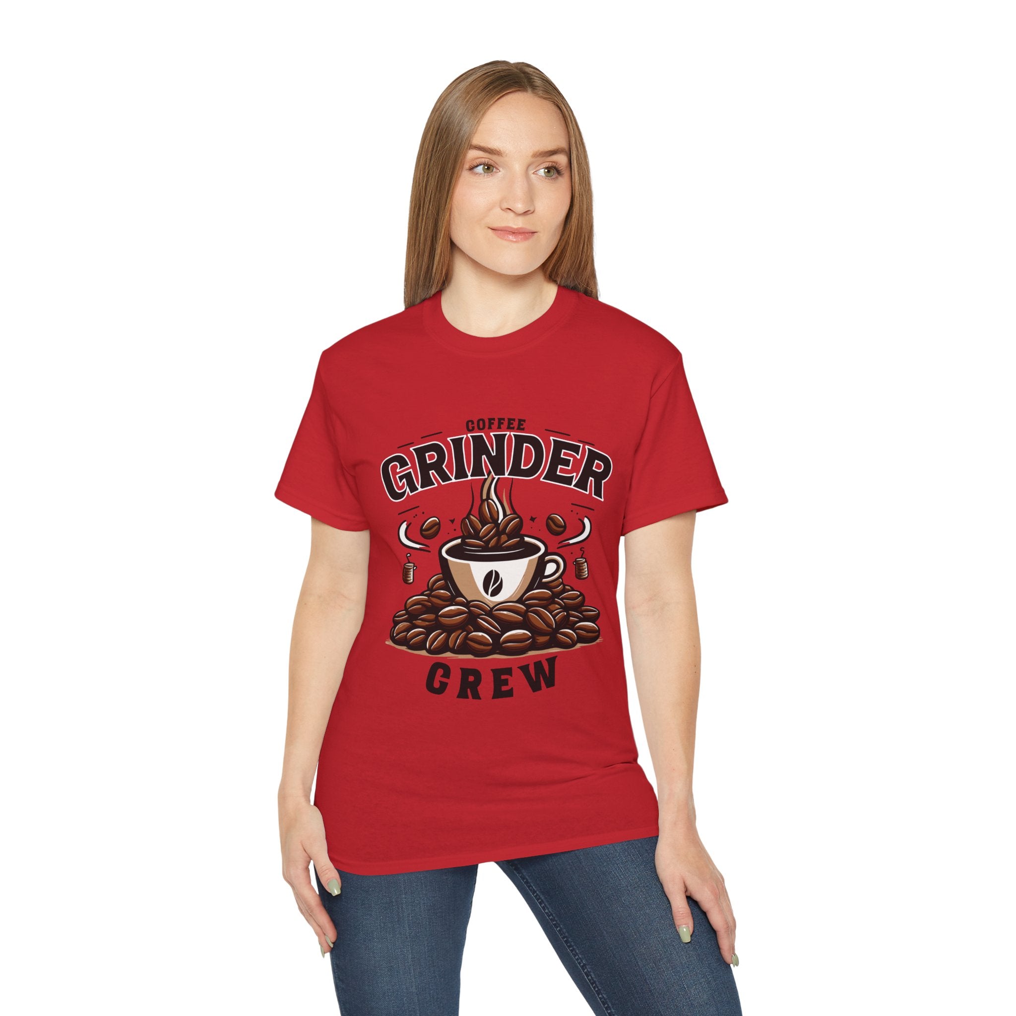 Coffee Grinder Unisex Cotton Tee