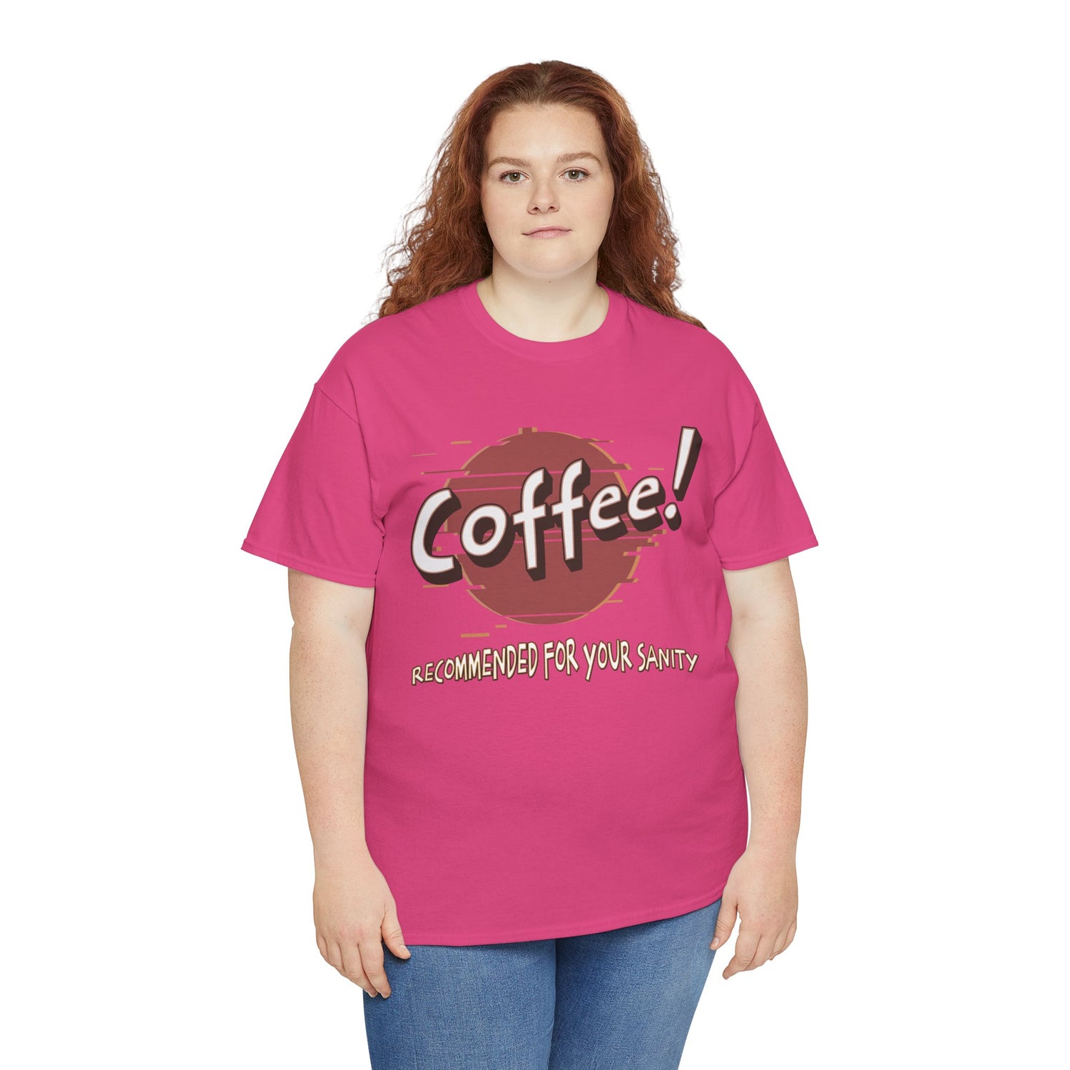 Coffee! Recommended For Your Sanity – Funny Coffee Lover T-Shirt