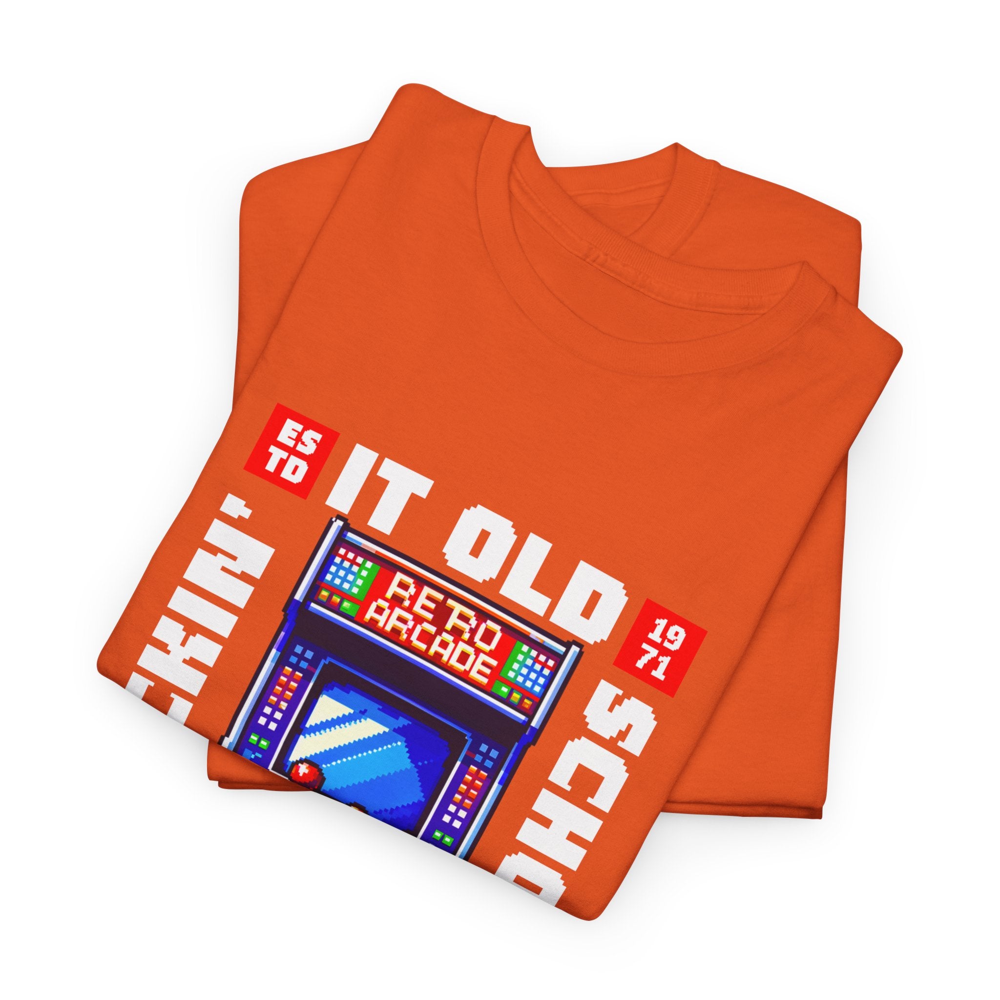 Old School Arcade T-Shirt — "Kickin&