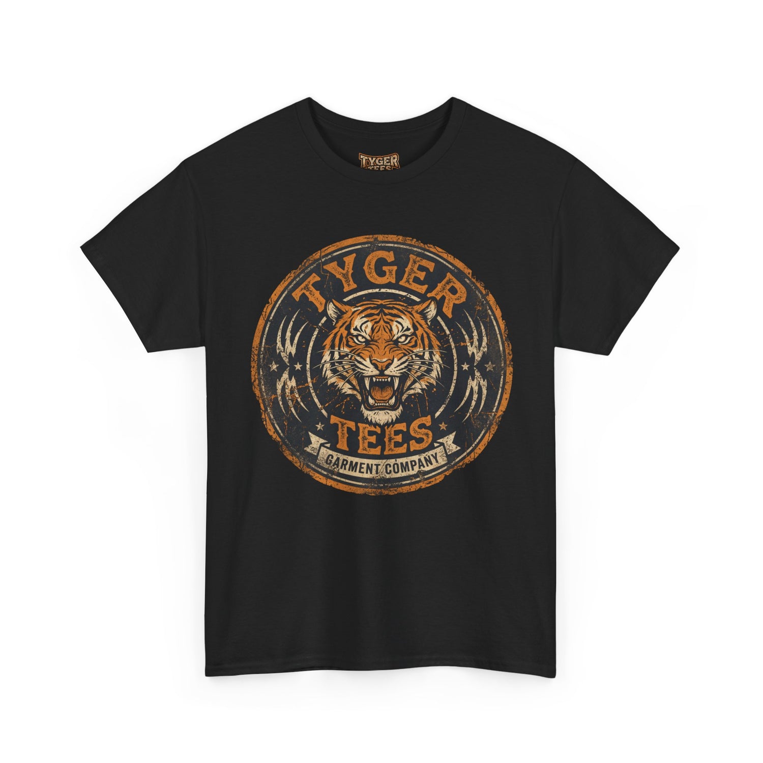 Tyger Tees Vintage Tiger Logo Tee