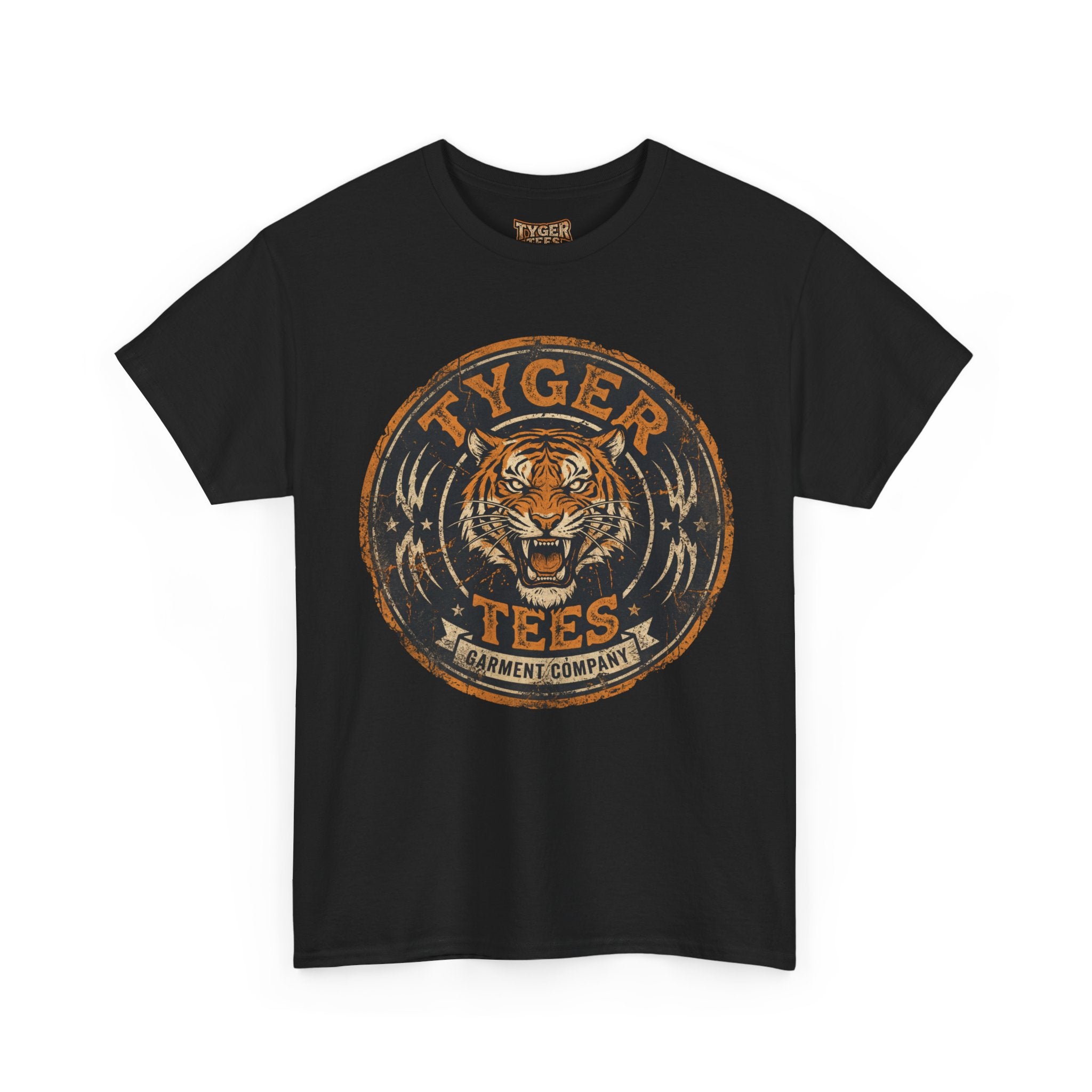 Tyger Tees Vintage Tiger Logo Tee