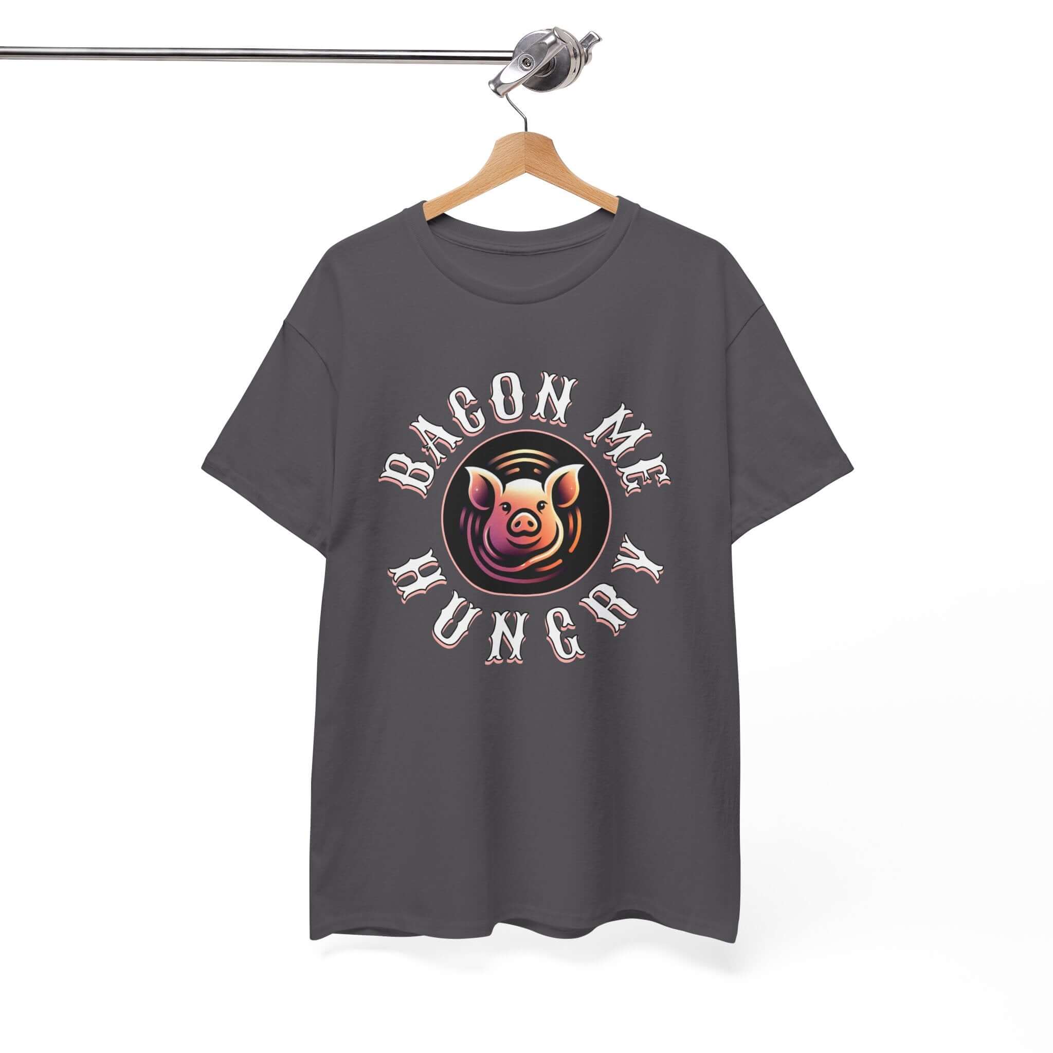 Bacon Me Hungry T-Shirt | Funny Pig Graphic Tee for Food Lovers