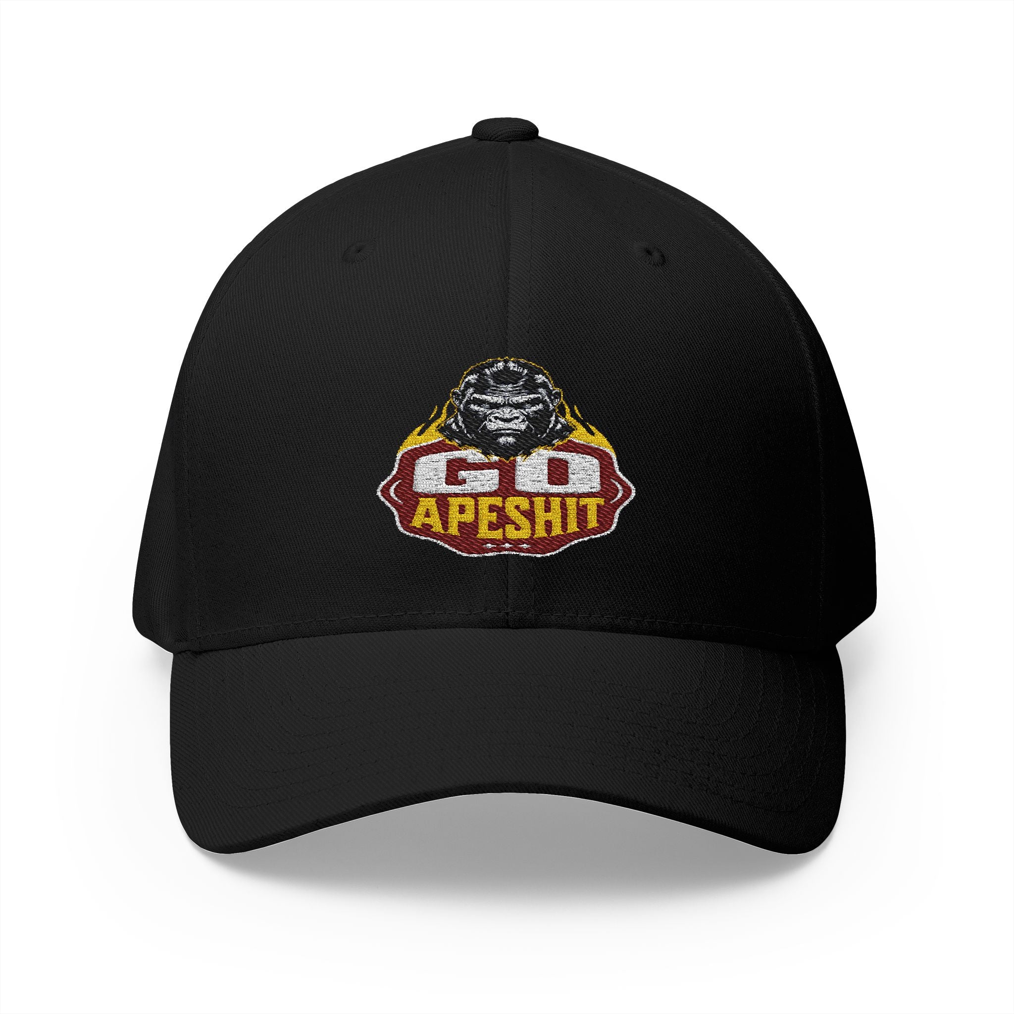 GO APESHIT Embroidered Statement Cap