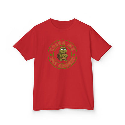 Kids Tee — Color Me Not Amused - Turtle