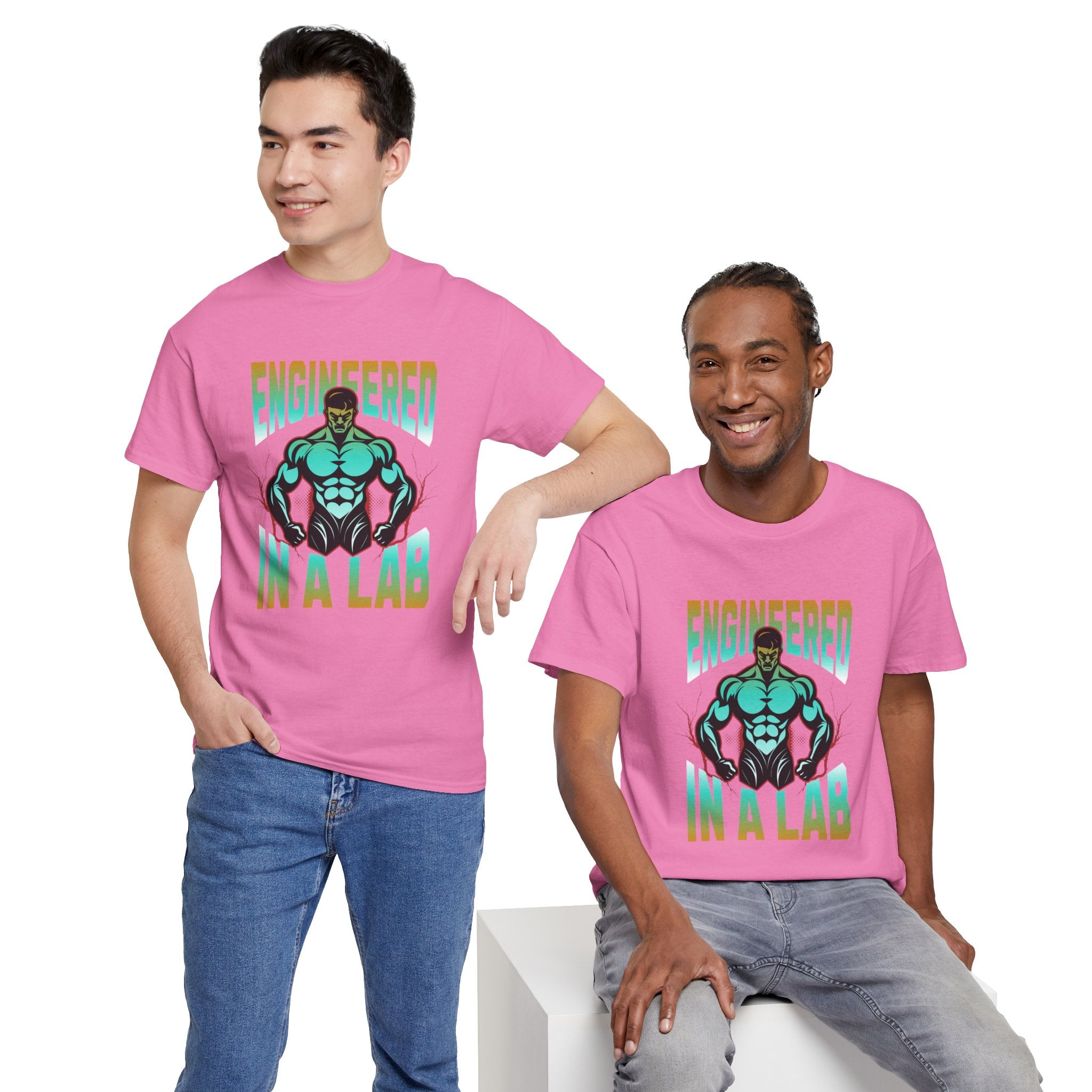 Engineered in a Lab T-Shirt — Muscle Science Gym Tee