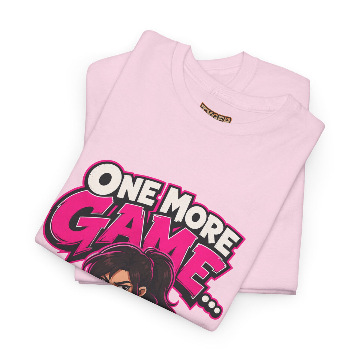 Gamer Tee — "One More Game... Famous Last Words" Graphic T-Shirt