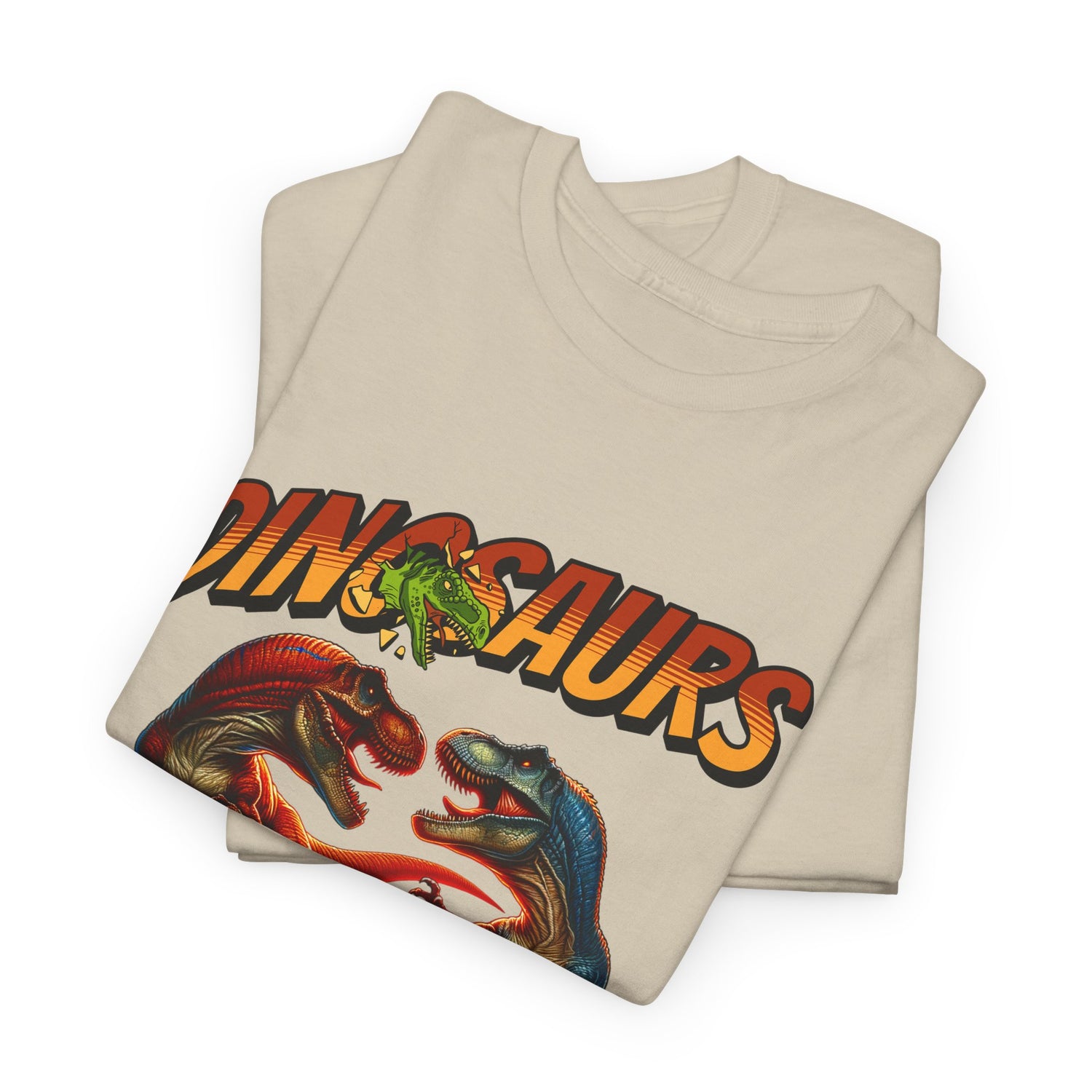 Dinosaur Graphic Tee – "Dinosaurs Will Rise Again" Retro Jurassic T‑Shirt