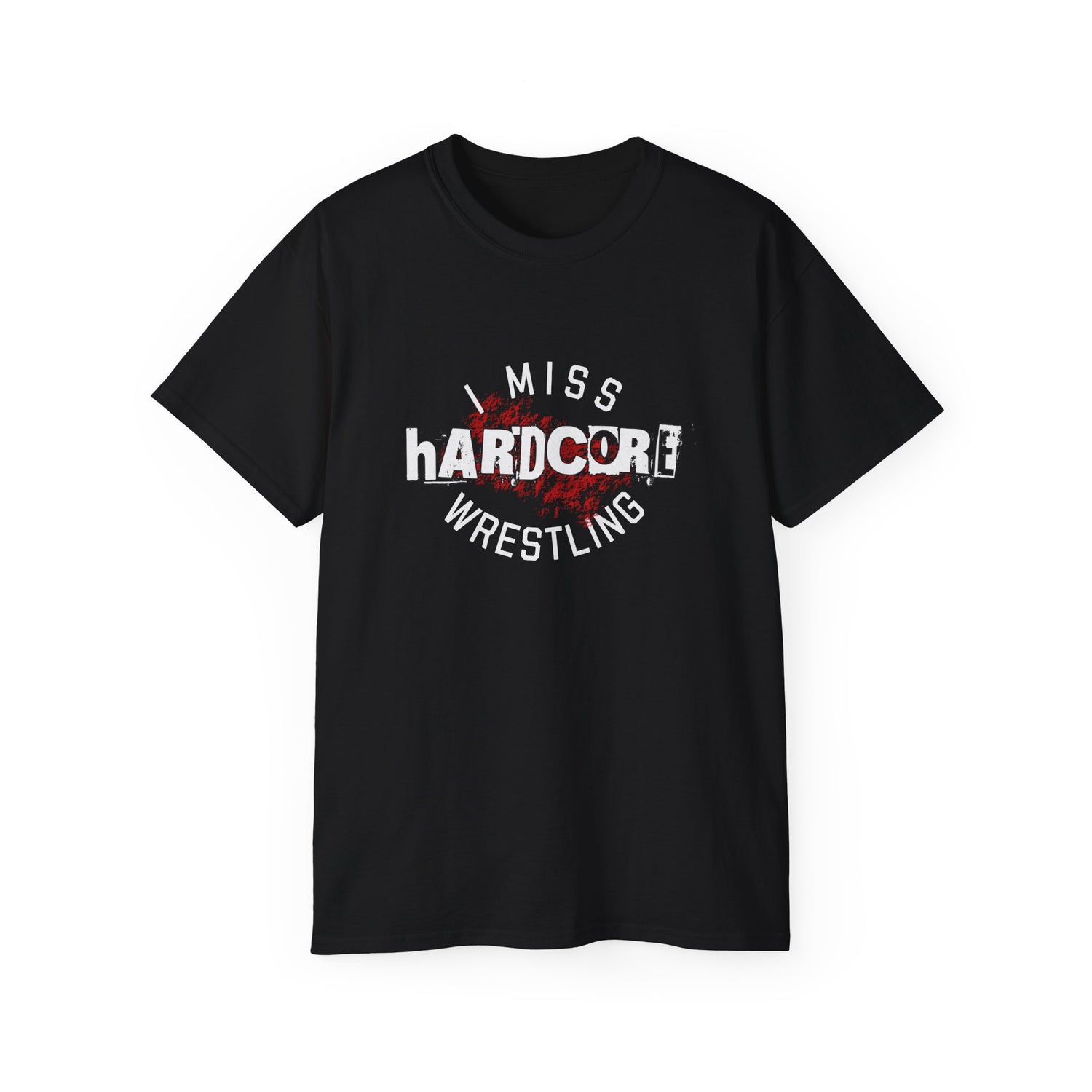 I Miss Hardcore Wrestling Cotton Tee