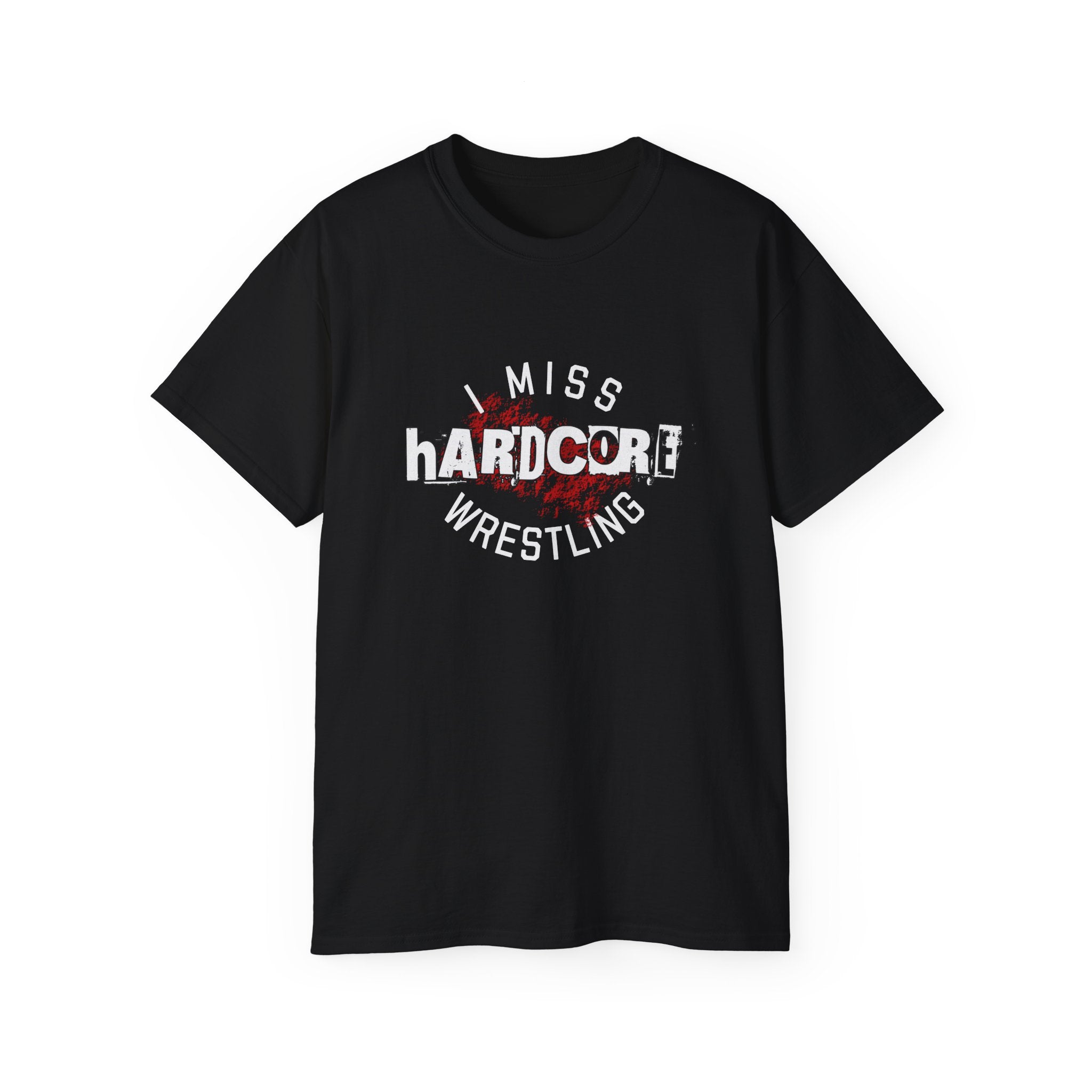 I Miss Hardcore Wrestling Cotton Tee