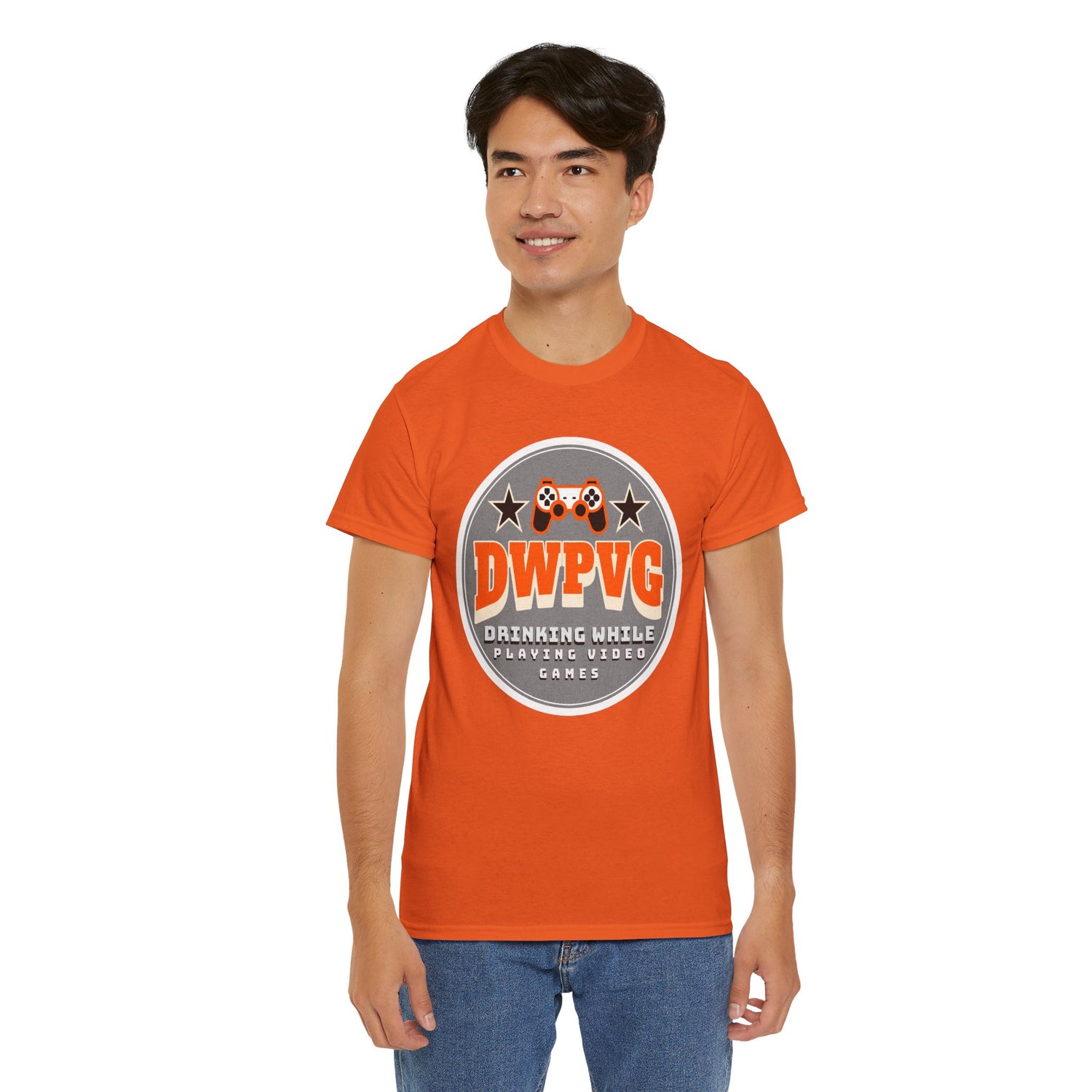 DWPVG "Drinking While Playing Video Games" Graphic Tee — Gamer Party T-Shirt
