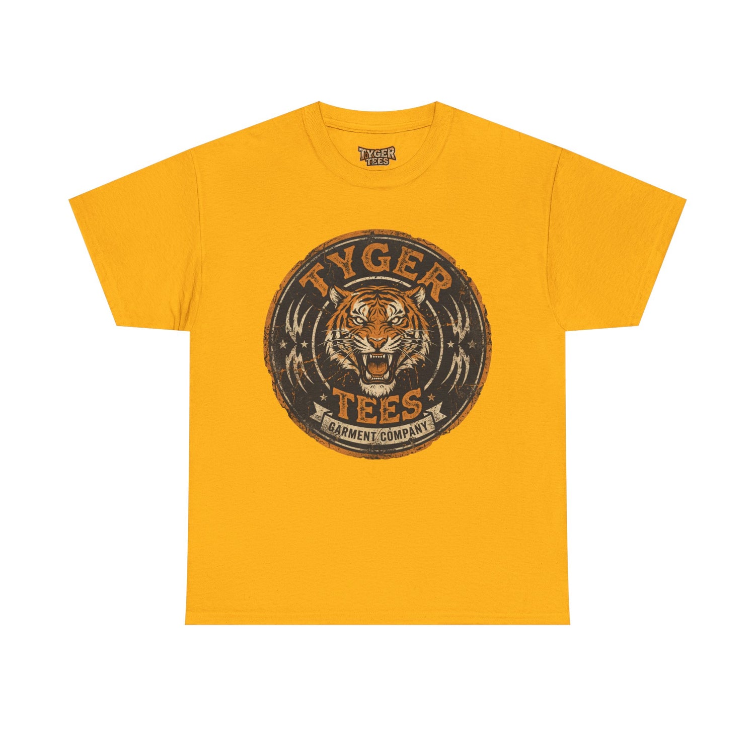 Tyger Tees Vintage Tiger Logo Tee