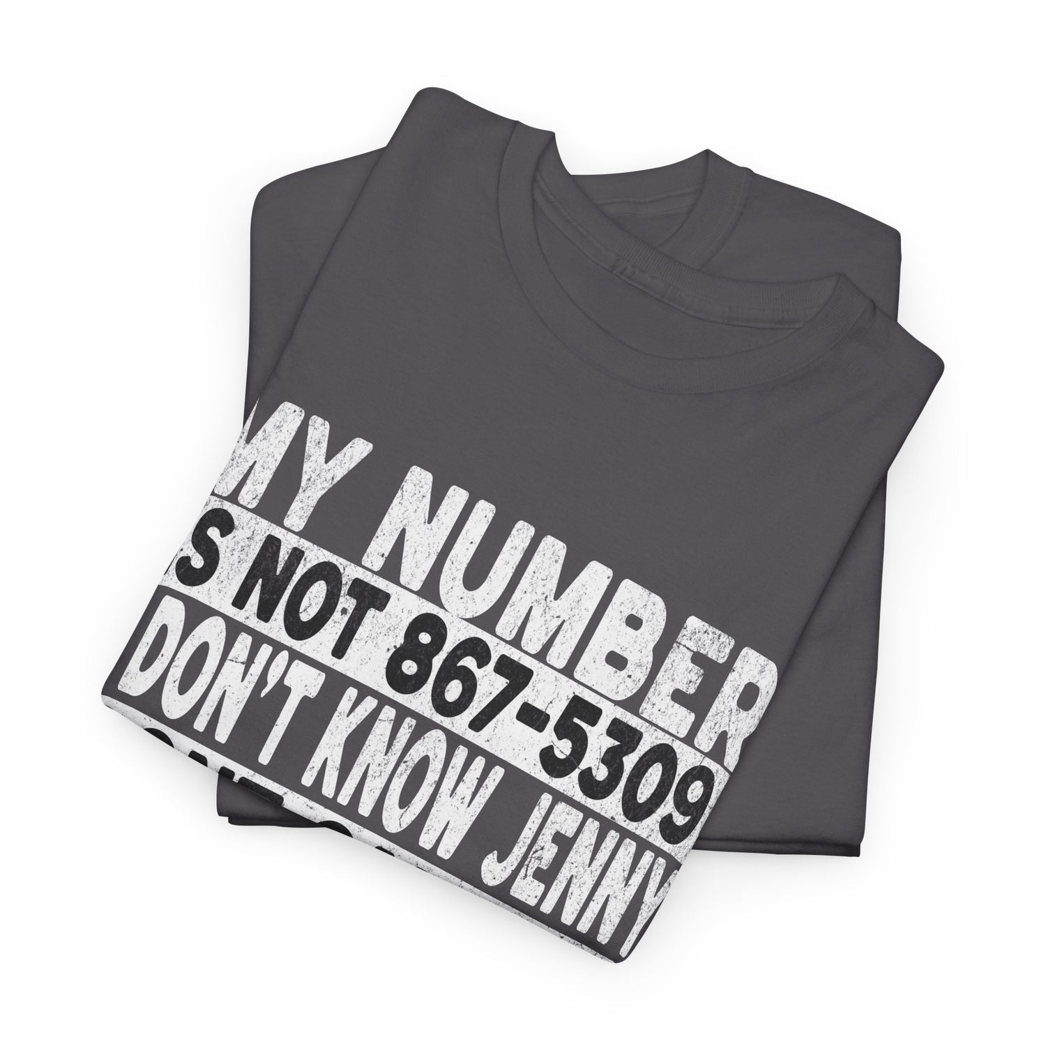 Funny 867-5309 Jenny Unisex Cotton Tee