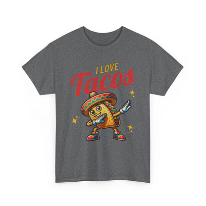 I Love Tacos Tee — Cute Dancing Taco Graphic T-Shirt