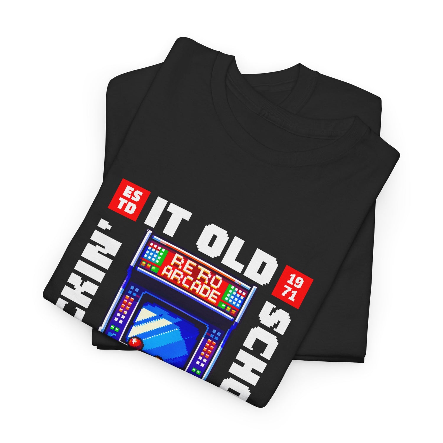 Old School Arcade T-Shirt — "Kickin&