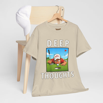 Deep Thoughts Tee - Funny Golf T-Shirt