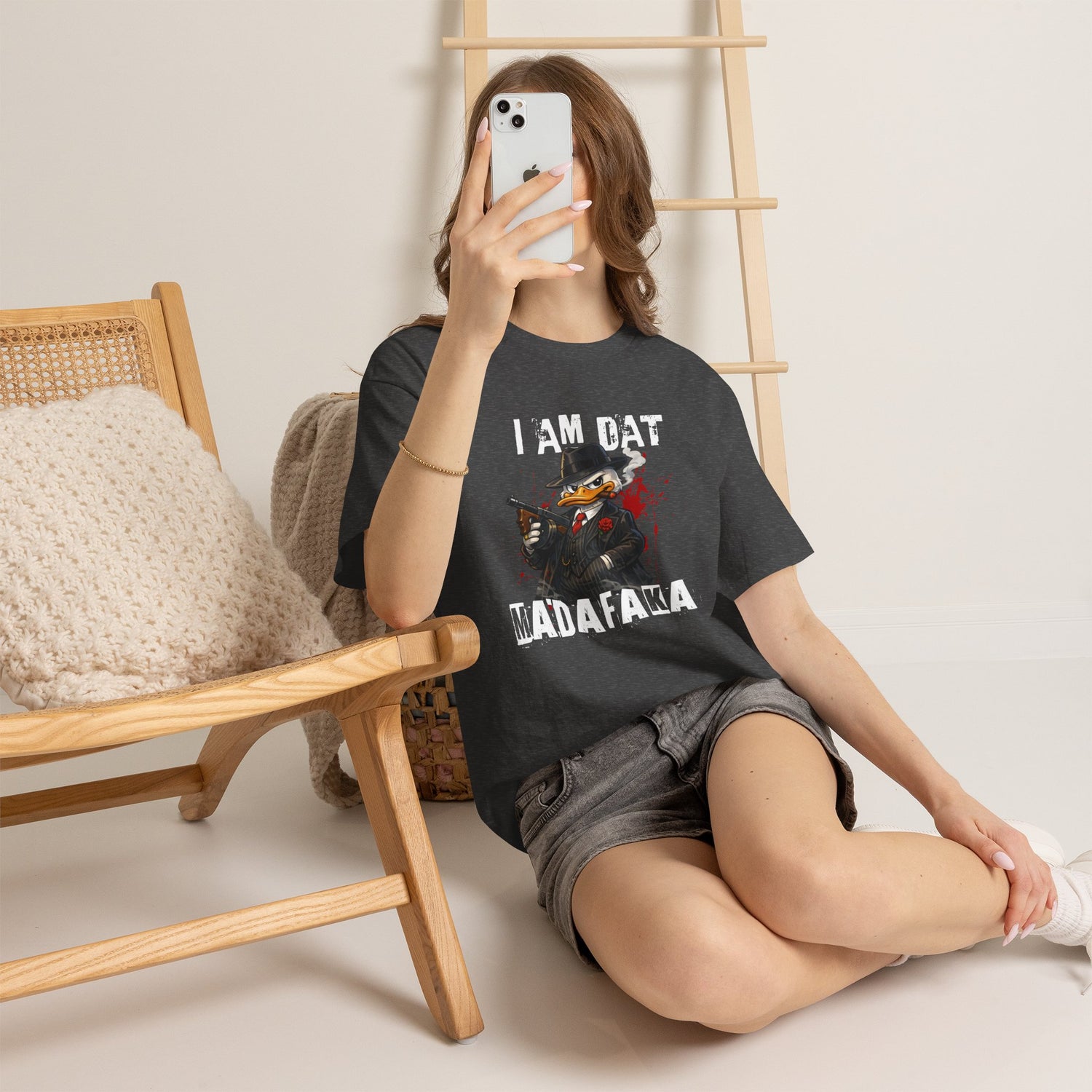 I Am Dat Madafaka - Gangster Duck T-Shirt