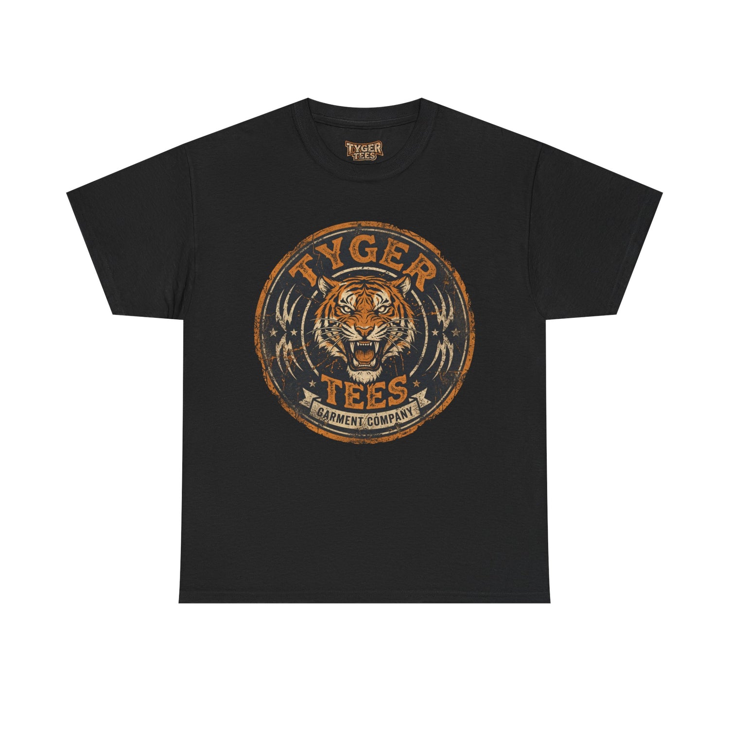 Tyger Tees Vintage Tiger Logo Tee